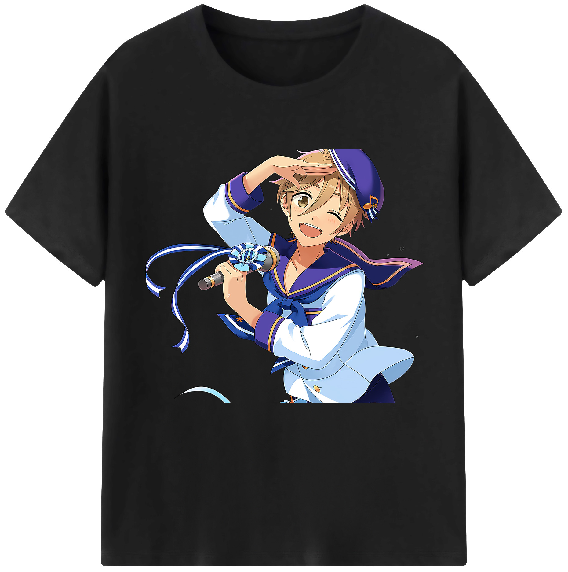 （画像用） あんさんぶるスターズ! Ensemble Stars レディースカジュアルプリントTシャツ（綿100％）