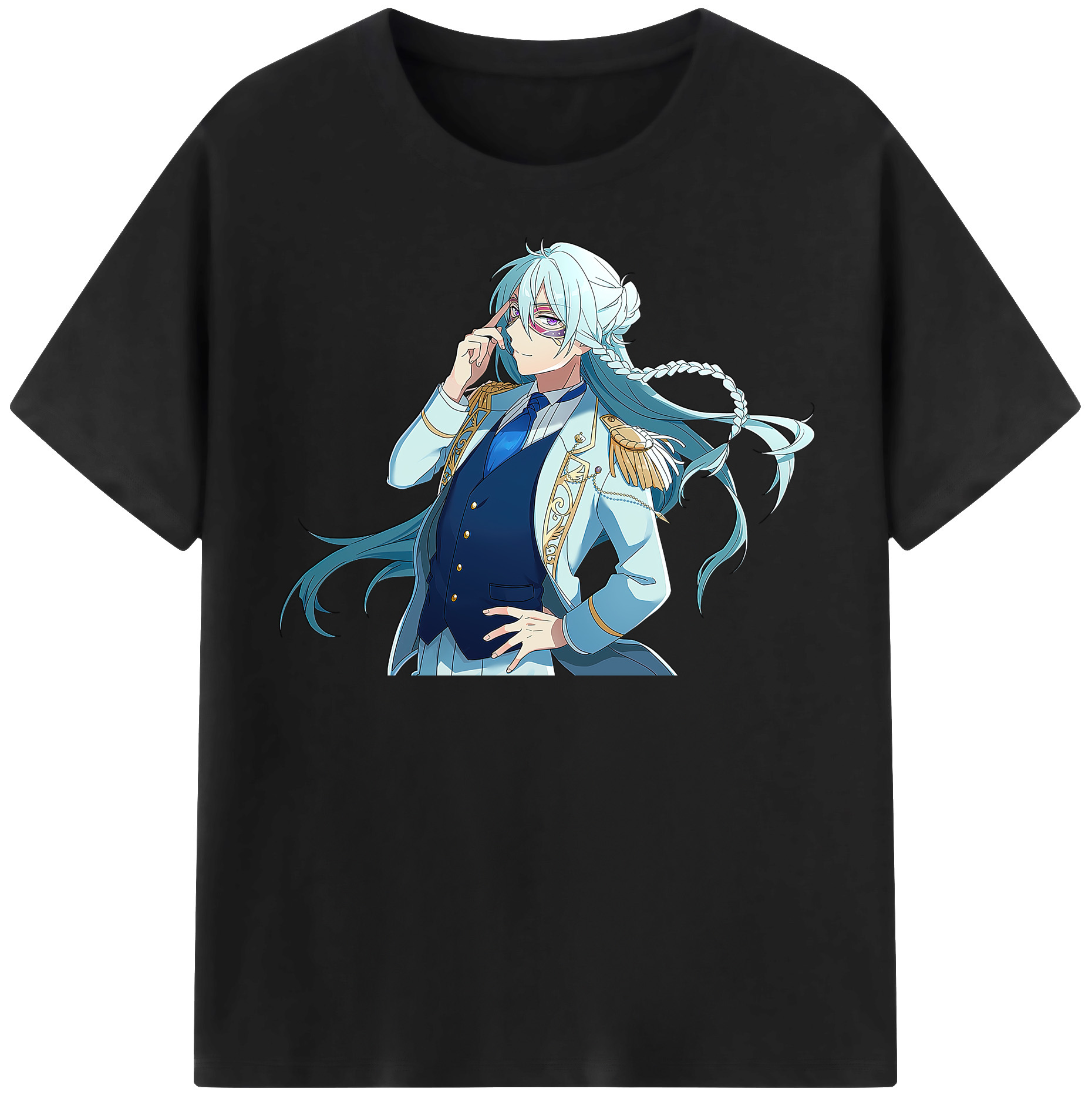 （画像用） あんさんぶるスターズ! Ensemble Stars レディースカジュアルプリントTシャツ（綿100％）