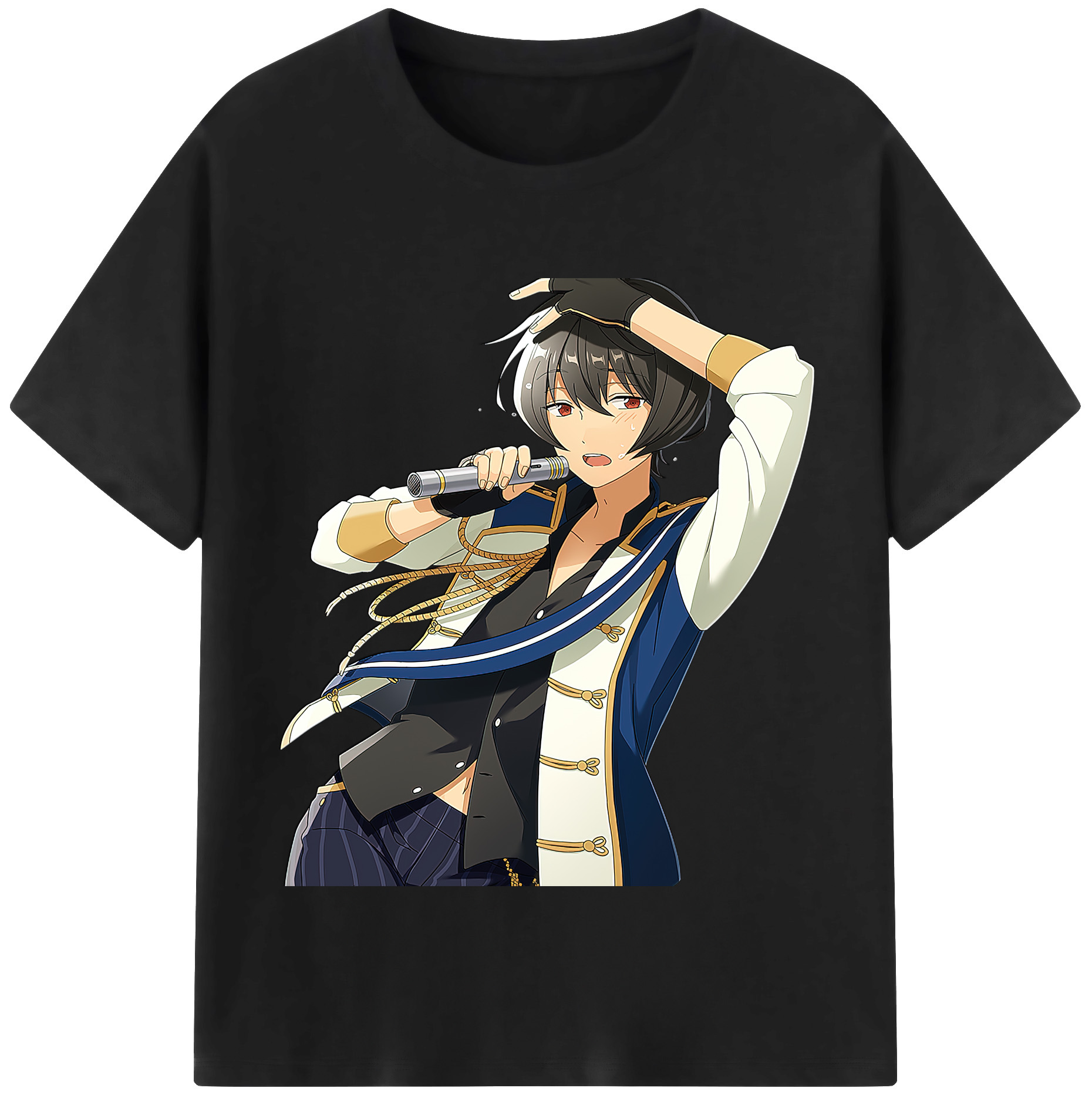 （画像用） あんさんぶるスターズ! Ensemble Stars レディースカジュアルプリントTシャツ（綿100％）