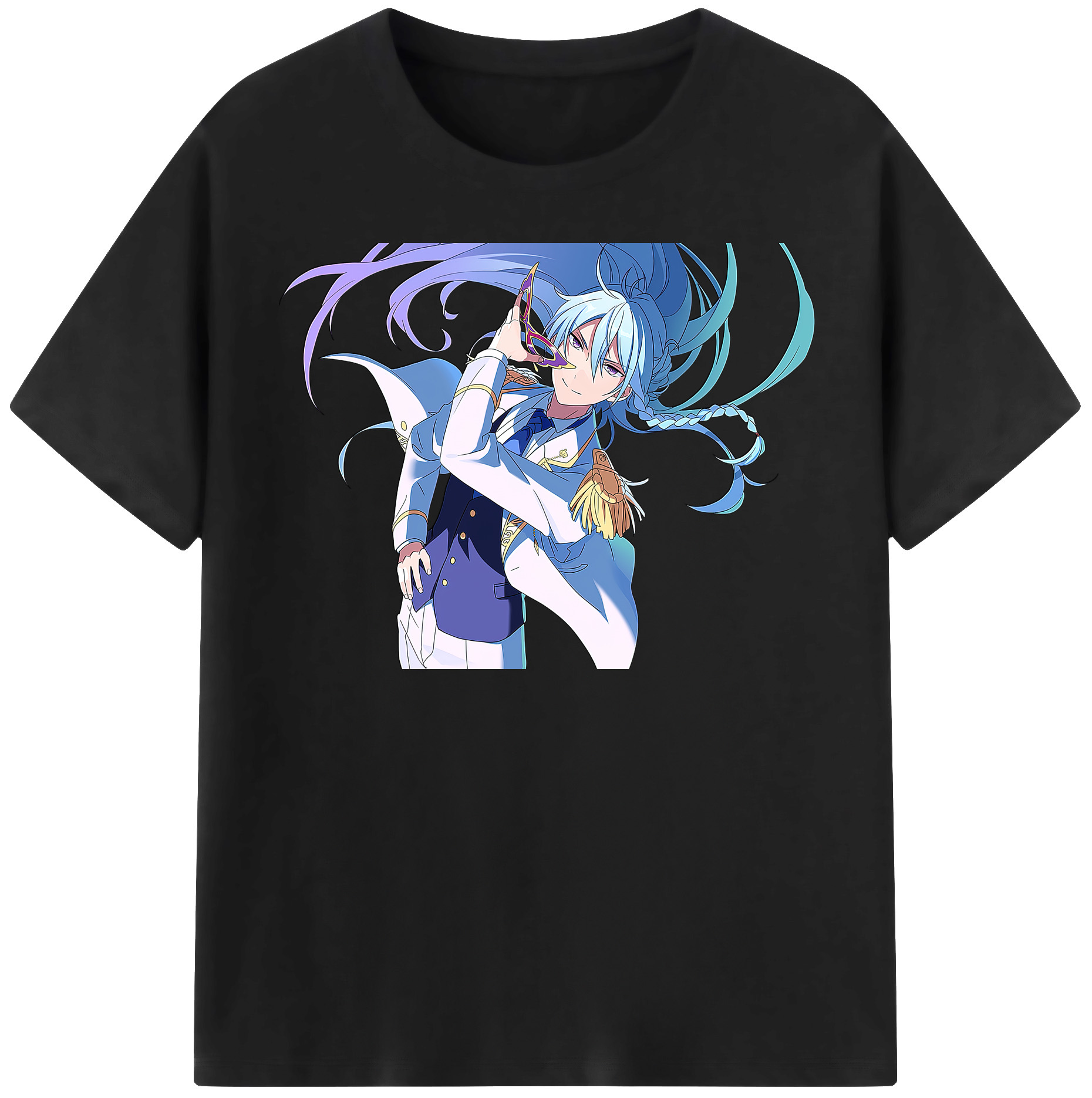 （画像用） あんさんぶるスターズ! Ensemble Stars レディースカジュアルプリントTシャツ（綿100％）
