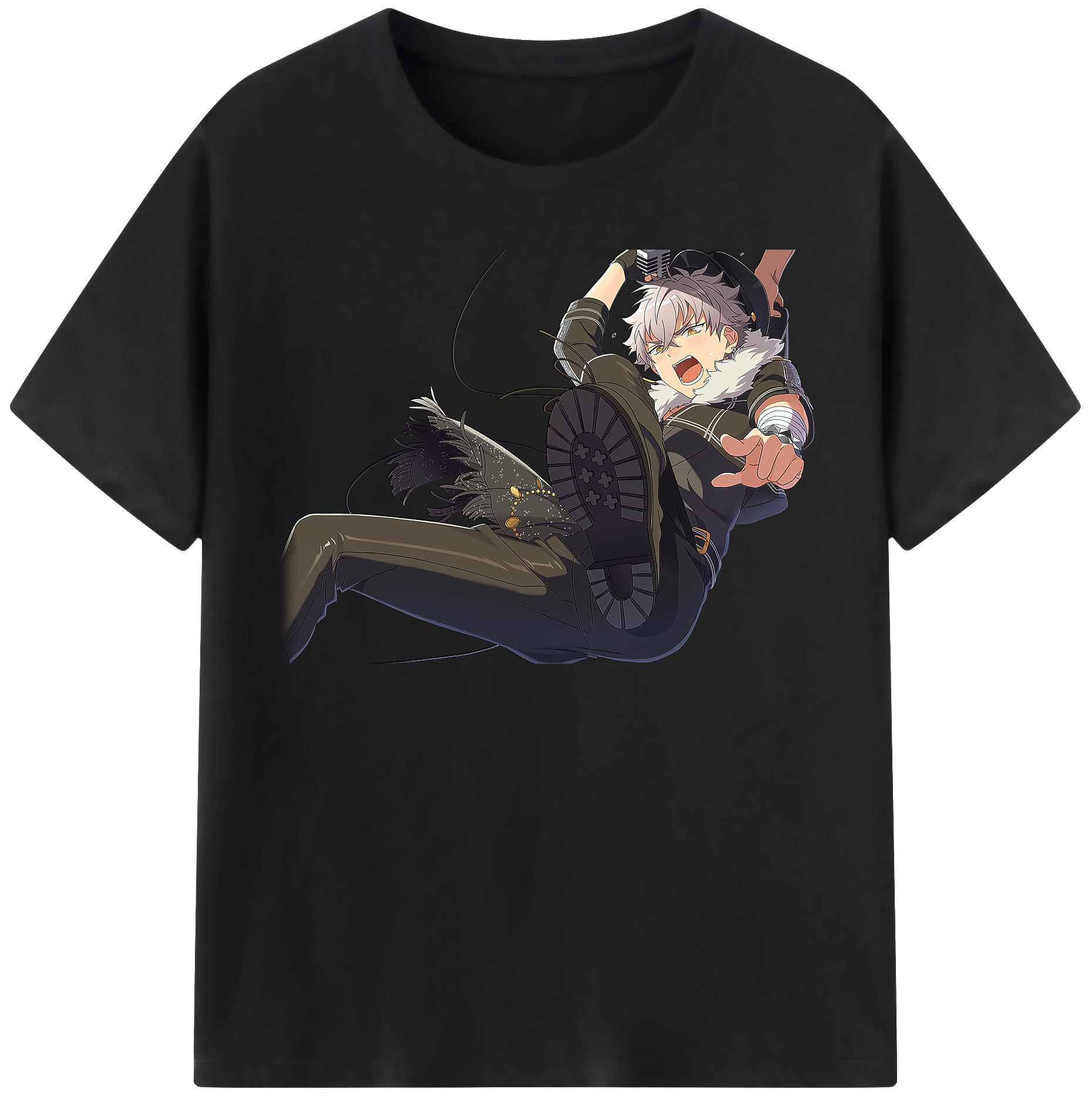 （画像用） あんさんぶるスターズ! Ensemble Stars レディースカジュアルプリントTシャツ（綿100％）
