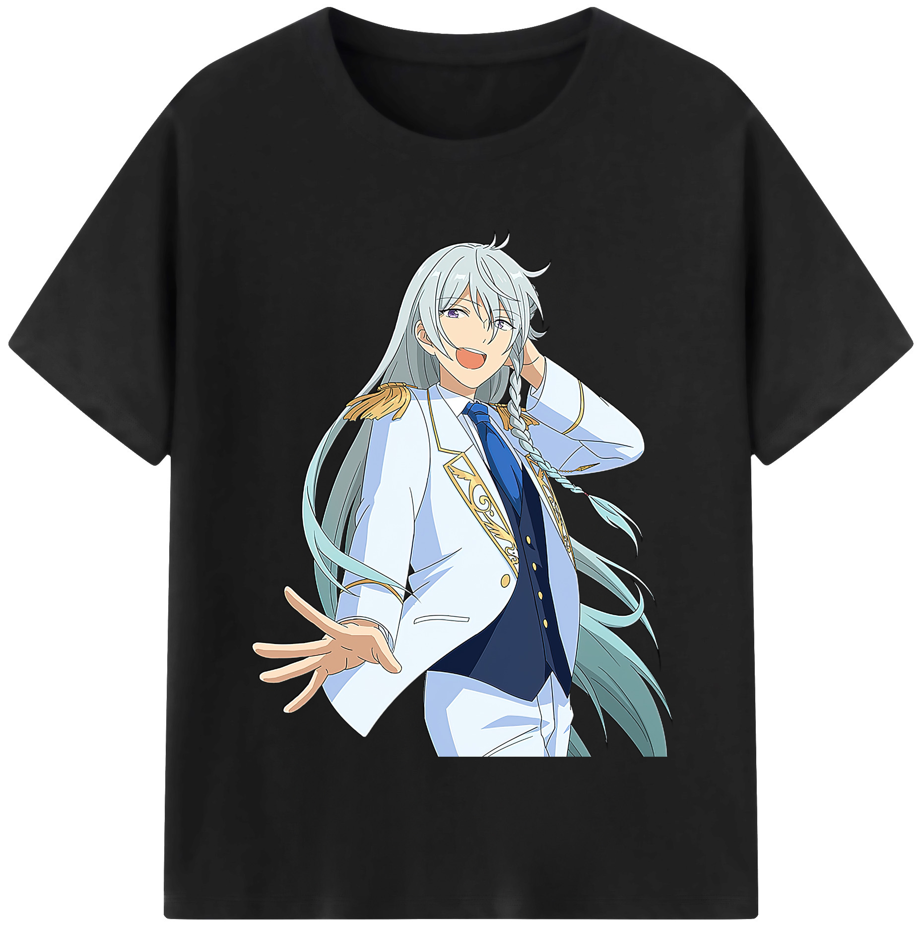 あんさんぶるスターズ! Ensemble Stars レディースカジュアルプリントTシャツ（綿100％）