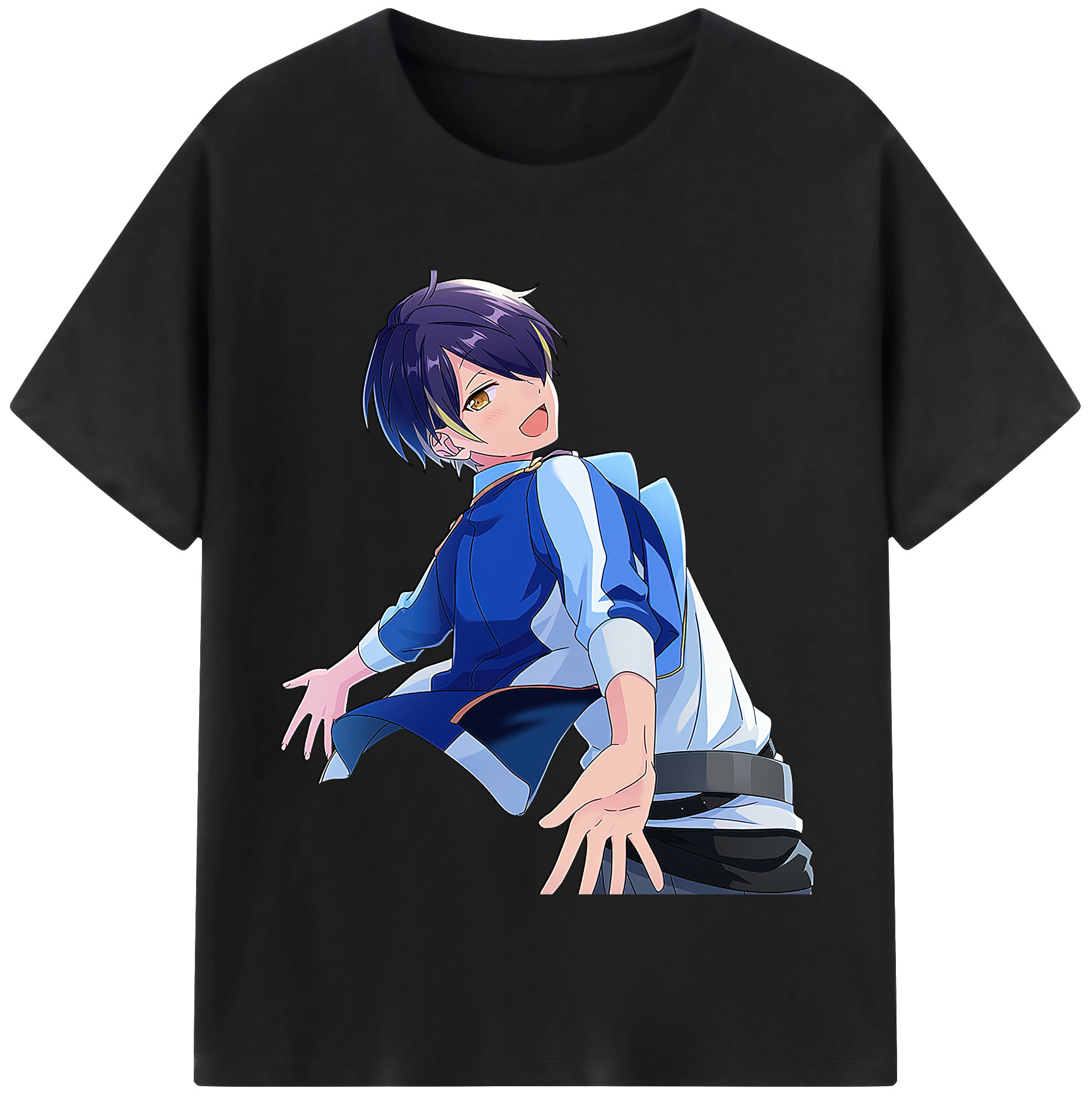 （画像用） あんさんぶるスターズ! Ensemble Stars レディースカジュアルプリントTシャツ（綿100％）