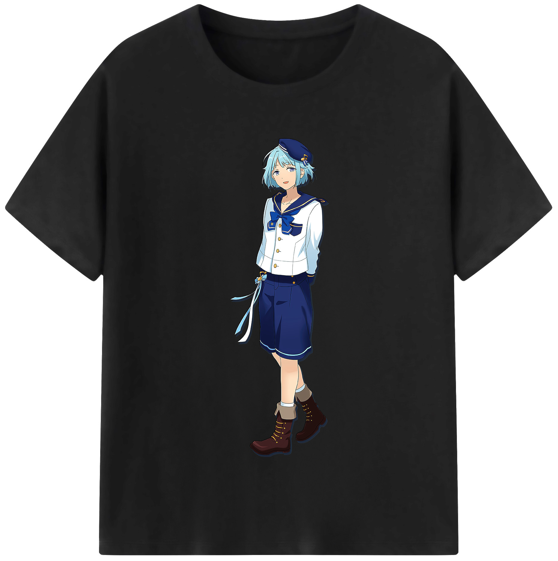（画像用） あんさんぶるスターズ! Ensemble Stars レディースカジュアルプリントTシャツ（綿100％）