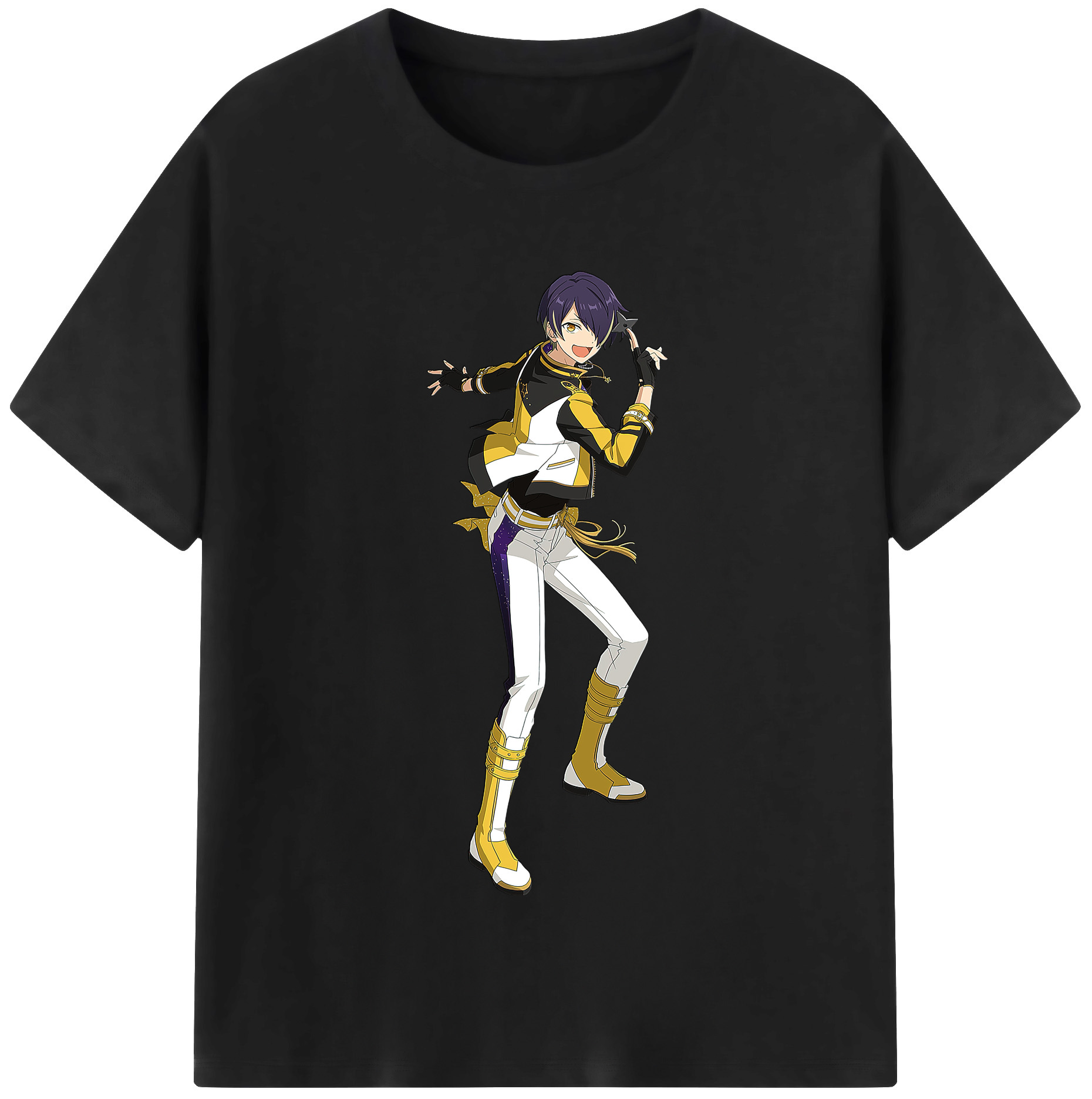 （画像用） あんさんぶるスターズ! Ensemble Stars レディースカジュアルプリントTシャツ（綿100％）