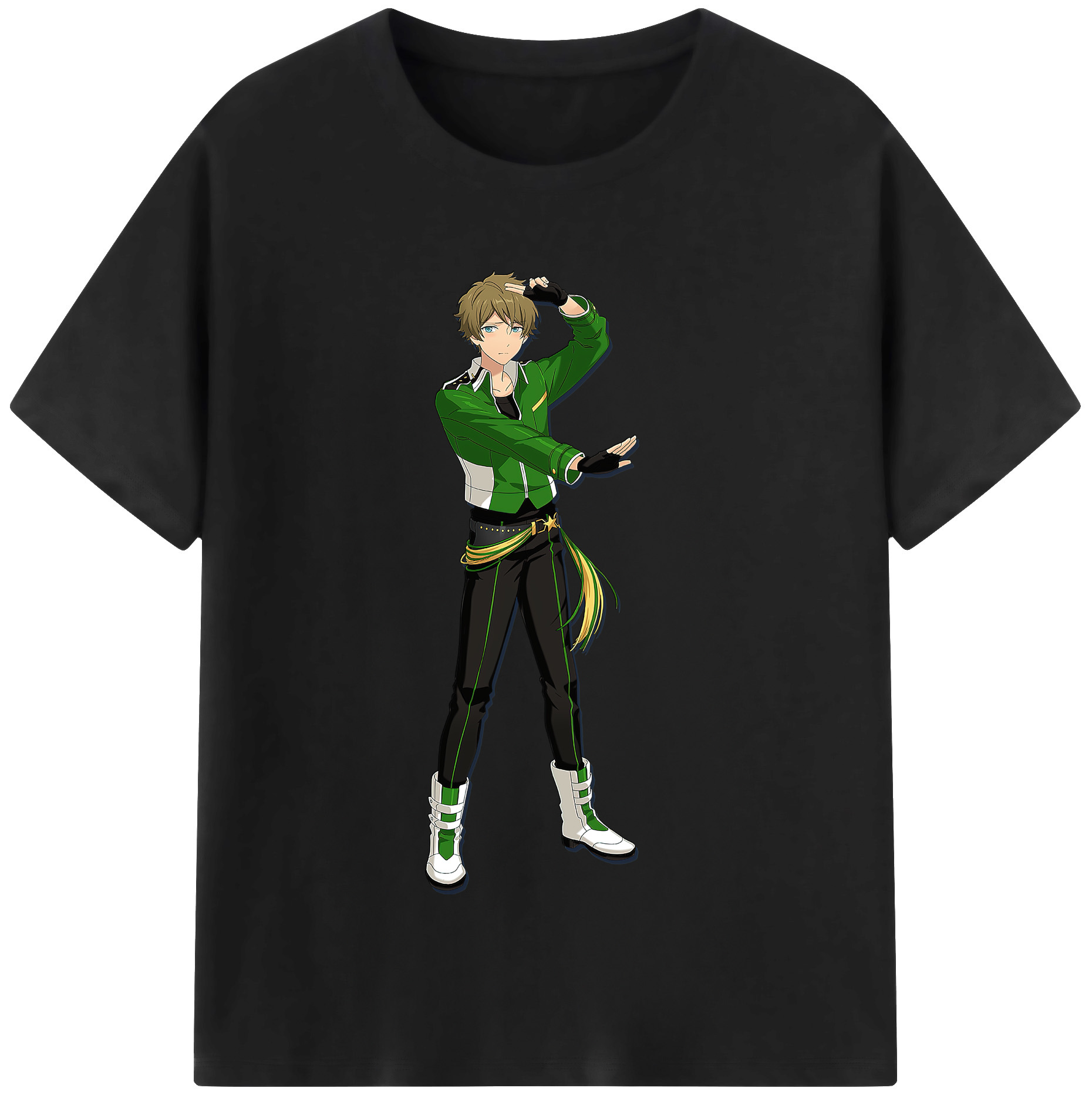 （画像用） あんさんぶるスターズ! Ensemble Stars レディースカジュアルプリントTシャツ（綿100％）