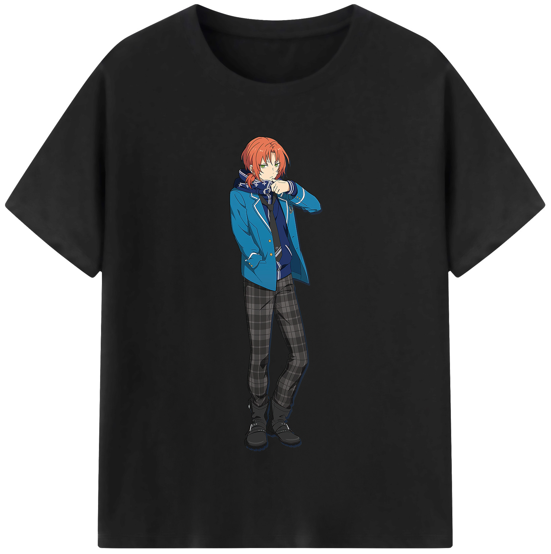 （画像用） あんさんぶるスターズ! Ensemble Stars レディースカジュアルプリントTシャツ（綿100％）
