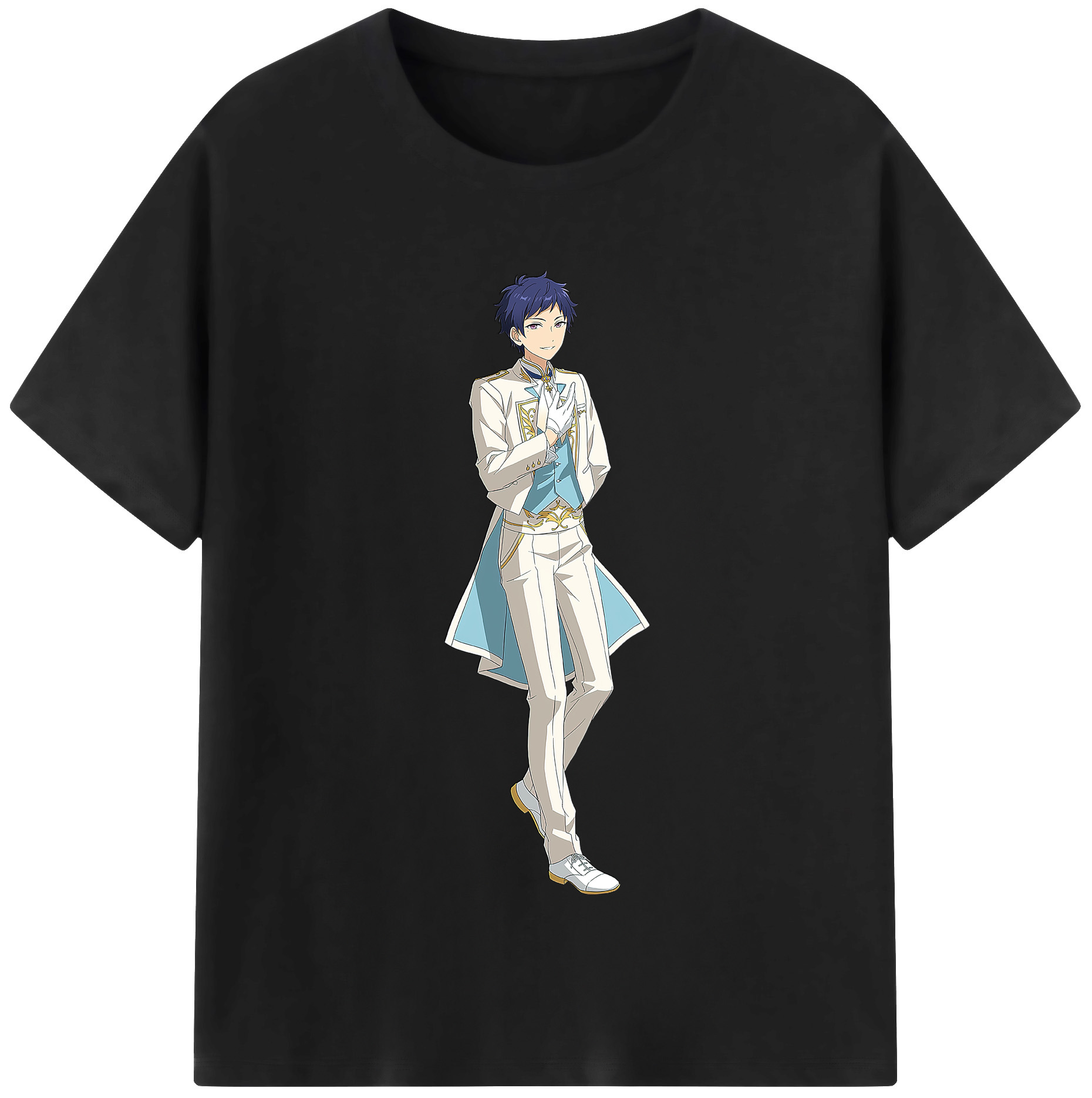 （画像用） あんさんぶるスターズ! Ensemble Stars レディースカジュアルプリントTシャツ（綿100％）