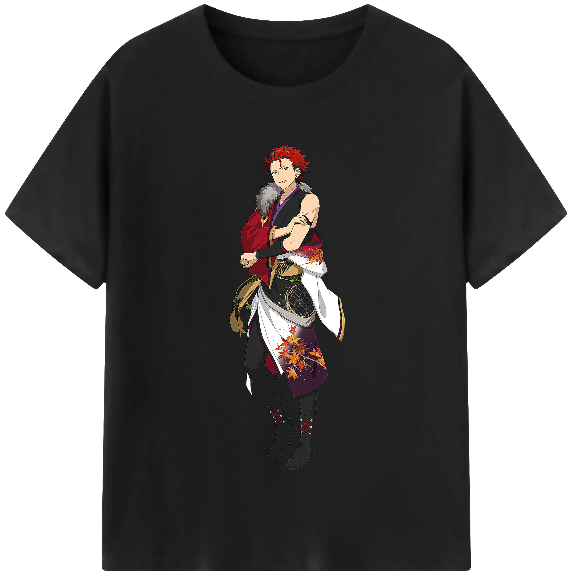 （画像用） あんさんぶるスターズ! Ensemble Stars レディースカジュアルプリントTシャツ（綿100％）