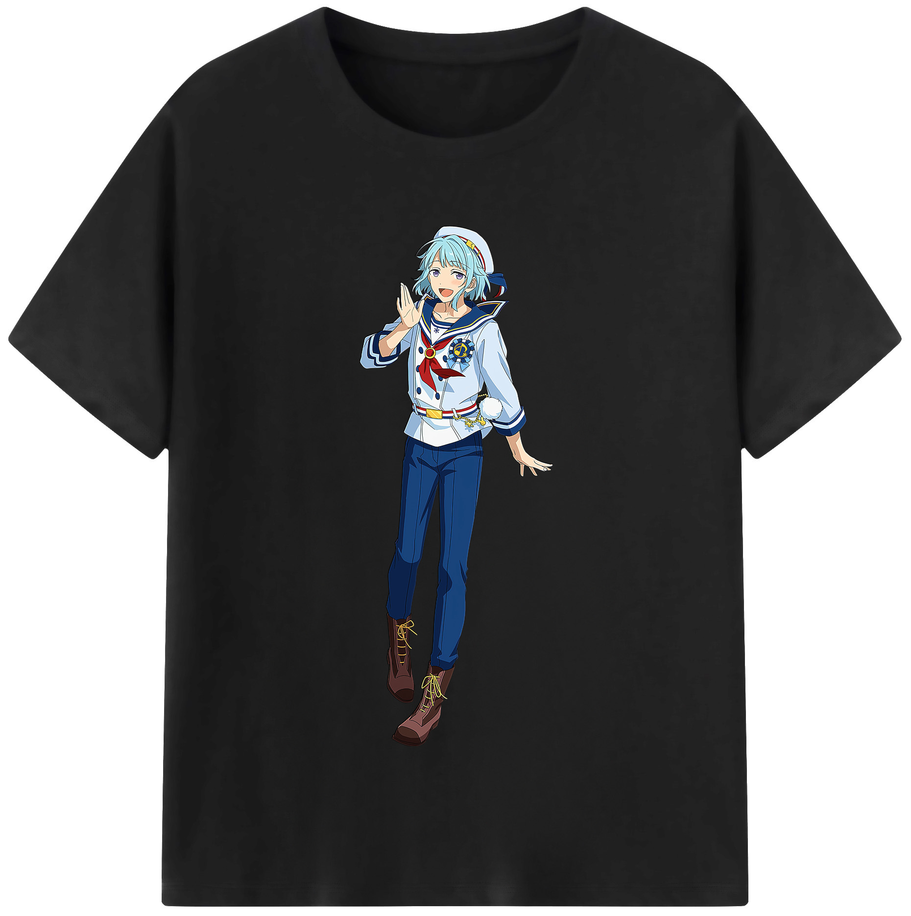 （画像用） あんさんぶるスターズ! Ensemble Stars レディースカジュアルプリントTシャツ（綿100％）