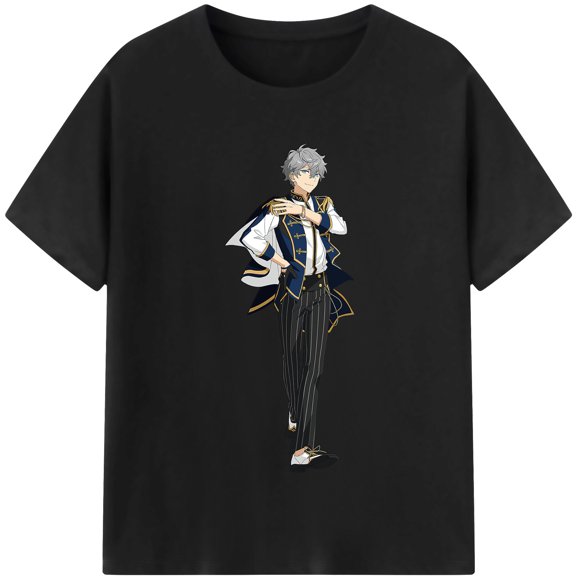 （画像用） あんさんぶるスターズ! Ensemble Stars レディースカジュアルプリントTシャツ（綿100％）