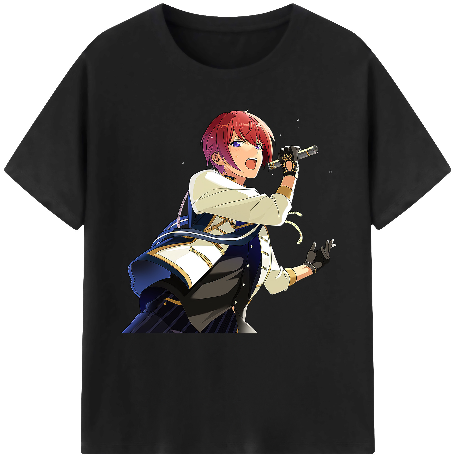（画像用） あんさんぶるスターズ! Ensemble Stars レディースカジュアルプリントTシャツ（綿100％）