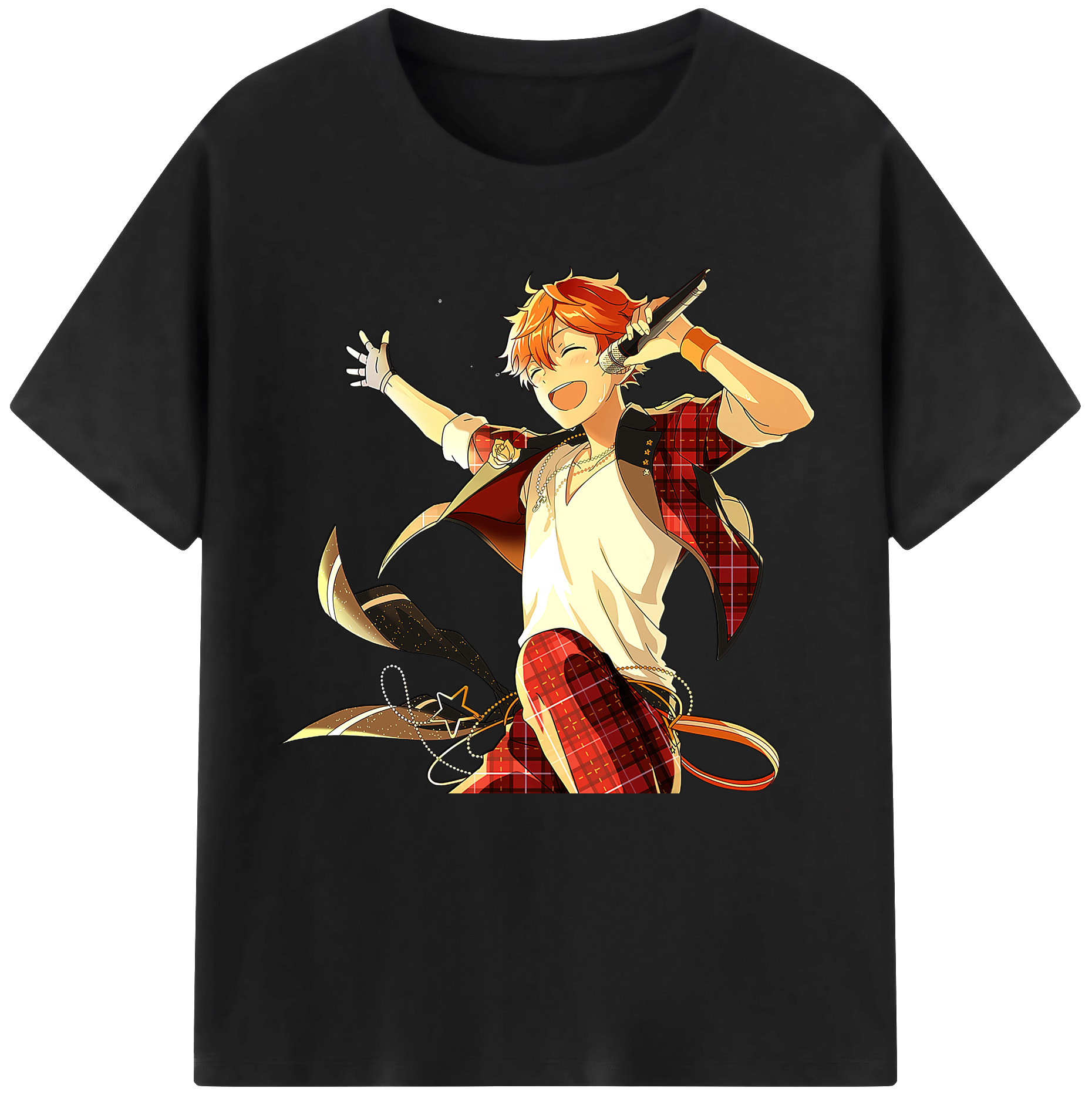 （画像用） あんさんぶるスターズ! Ensemble Stars レディースカジュアルプリントTシャツ（綿100％）