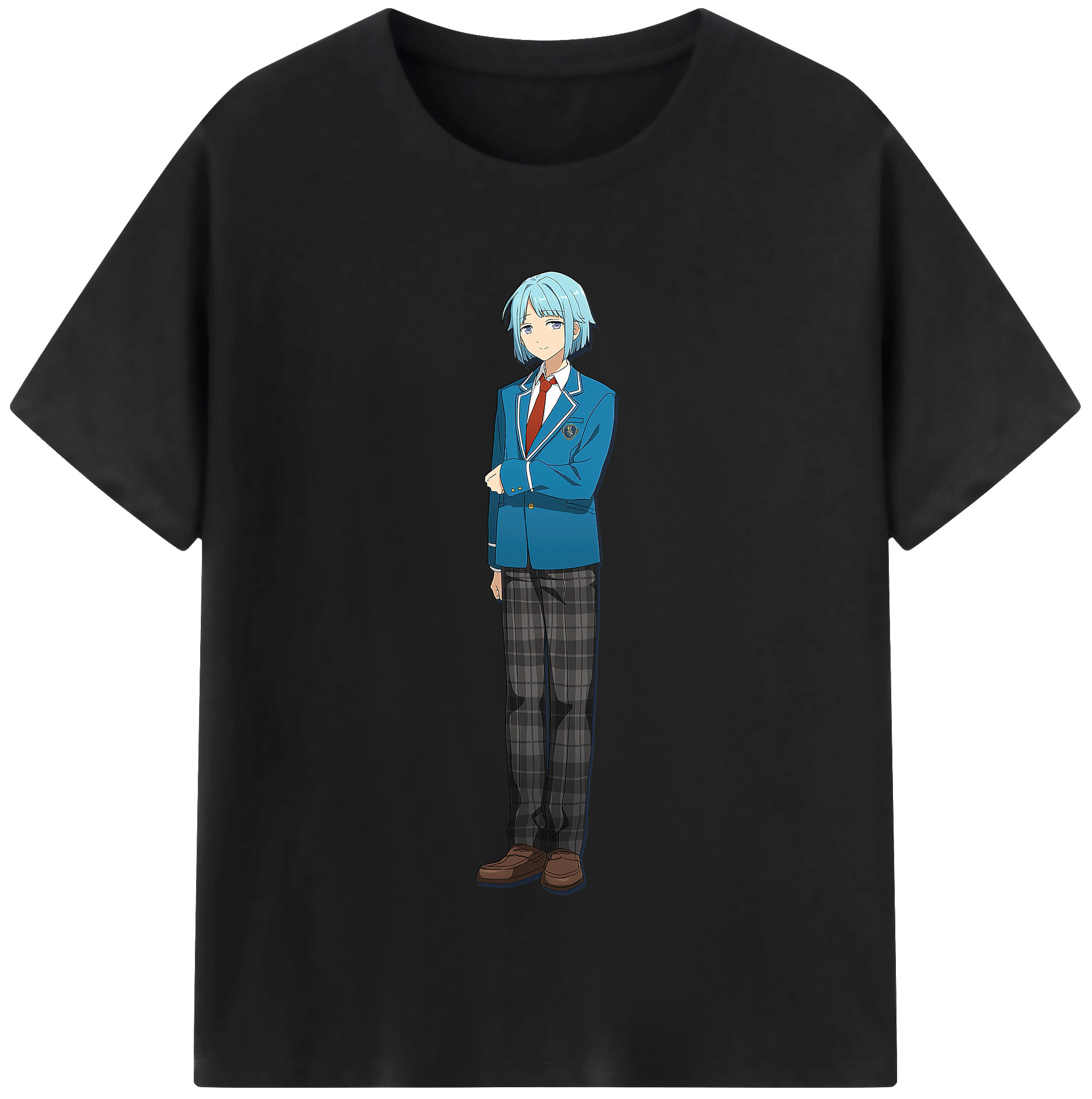 （画像用） あんさんぶるスターズ! Ensemble Stars レディースカジュアルプリントTシャツ（綿100％）