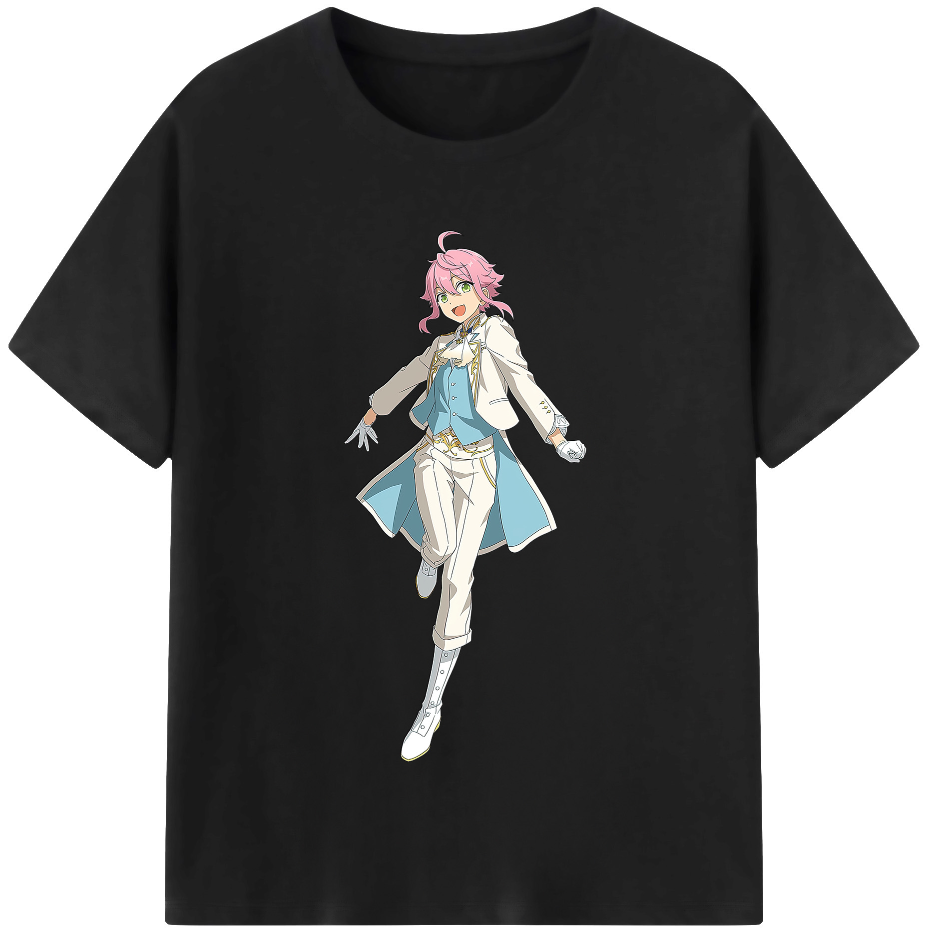 （画像用） あんさんぶるスターズ! Ensemble Stars レディースカジュアルプリントTシャツ（綿100％）