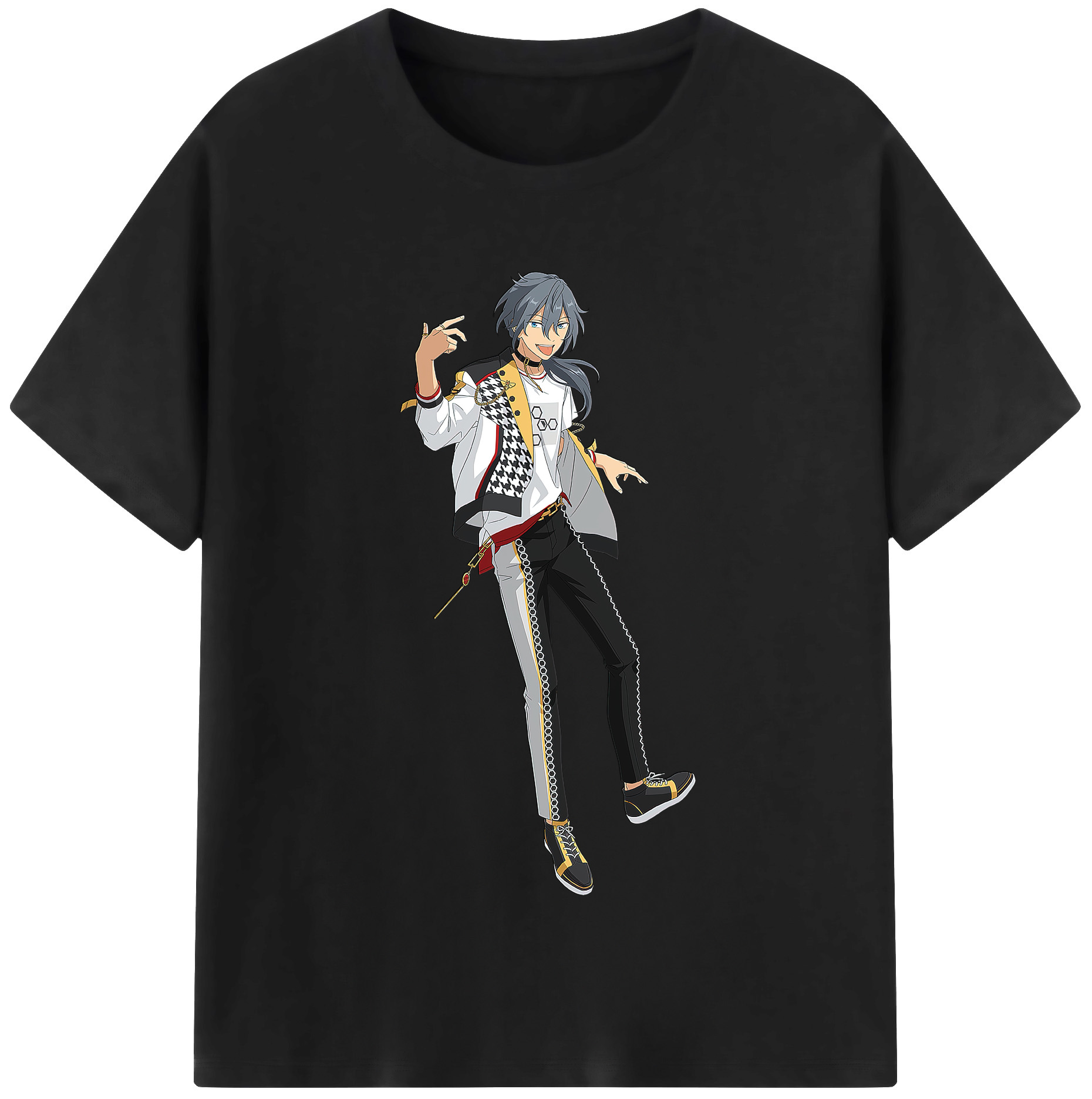 （画像用） あんさんぶるスターズ! Ensemble Stars レディースカジュアルプリントTシャツ（綿100％）