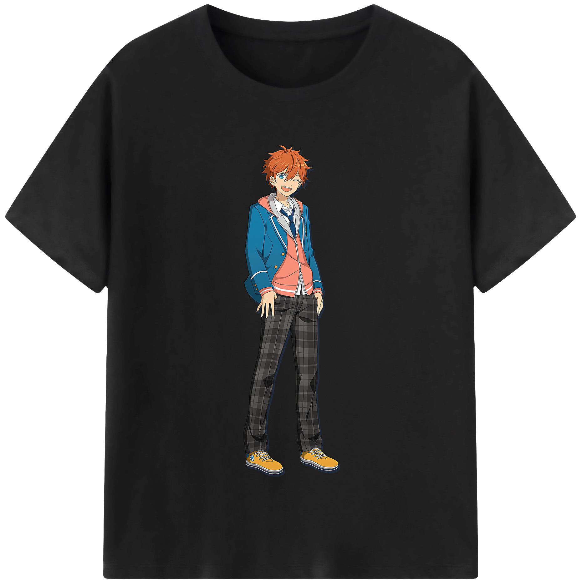 あんさんぶるスターズ! Ensemble Stars レディースカジュアルプリントTシャツ（綿100％）