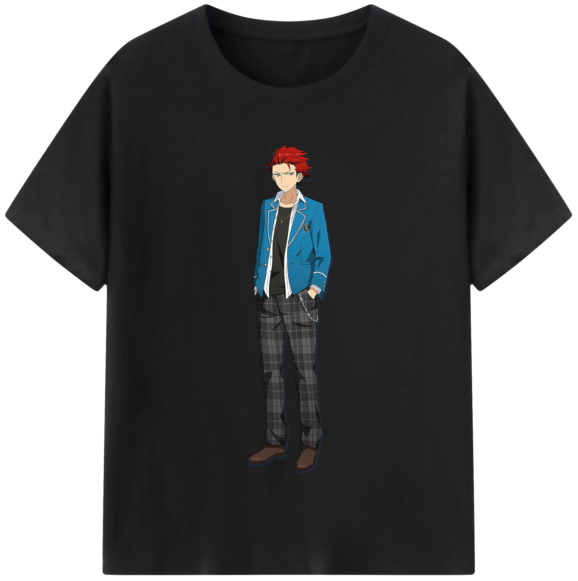 （画像用） あんさんぶるスターズ! Ensemble Stars レディースカジュアルプリントTシャツ（綿100％）
