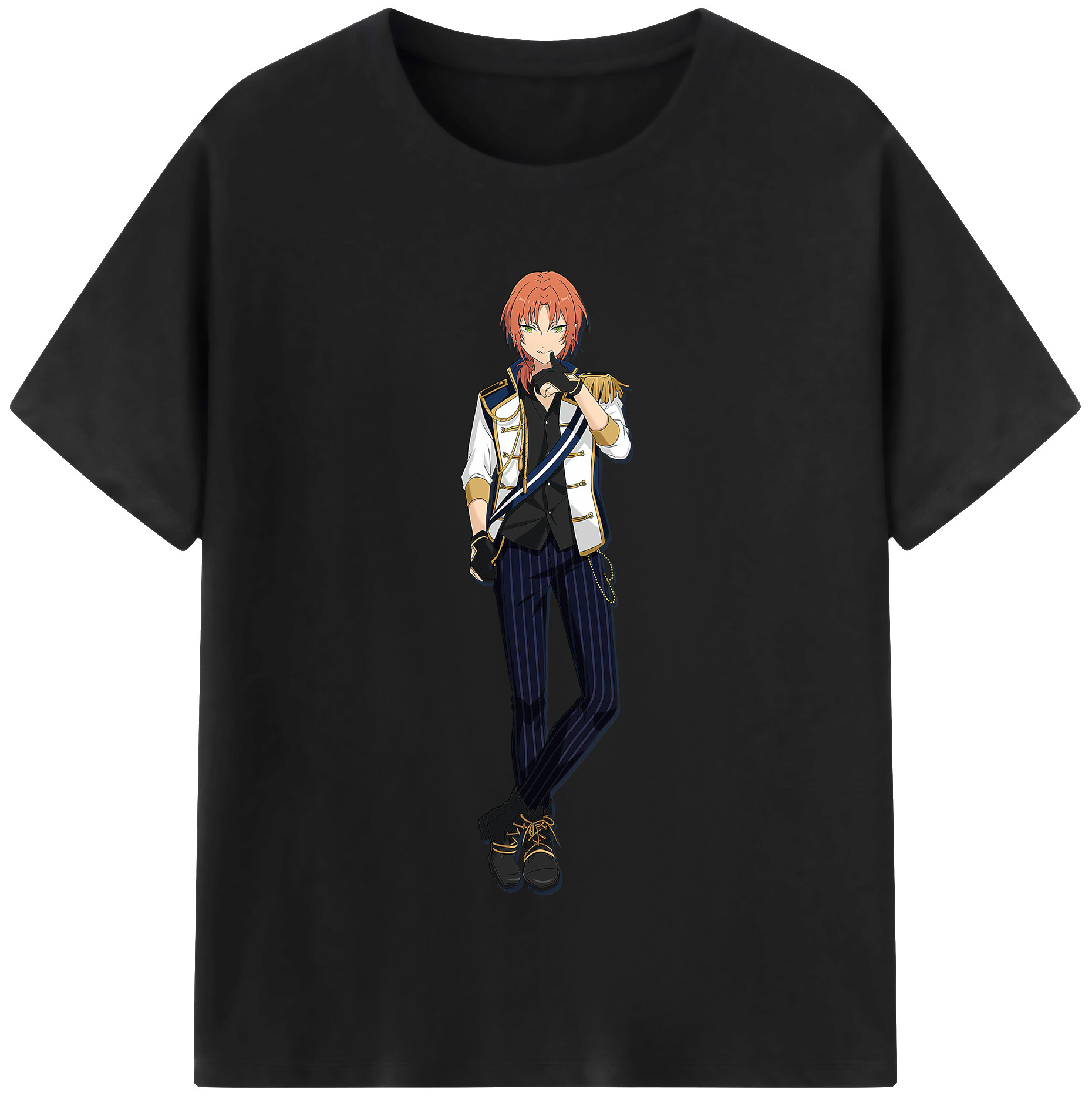 （画像用） あんさんぶるスターズ! Ensemble Stars レディースカジュアルプリントTシャツ（綿100％）