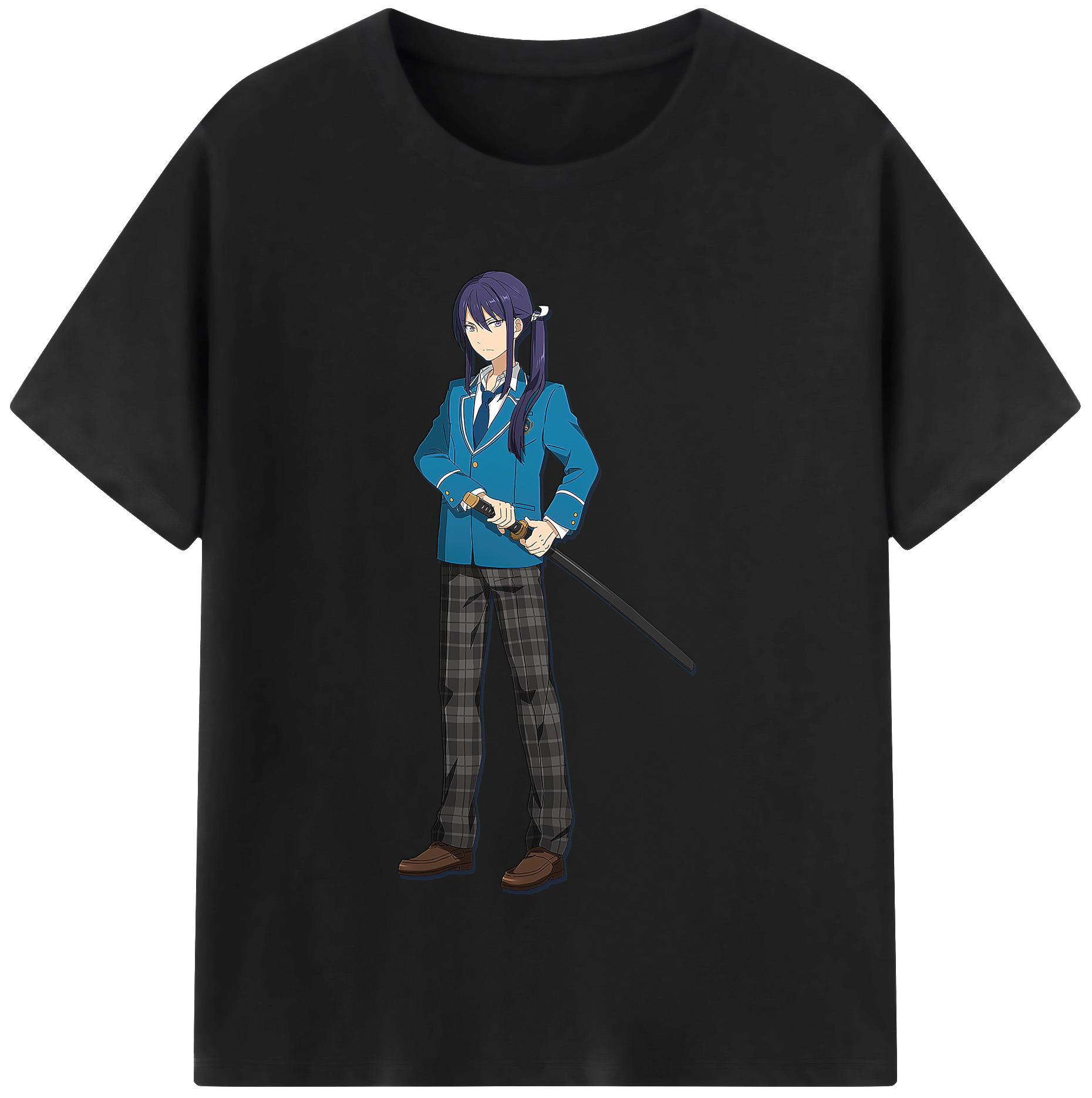 （画像用） あんさんぶるスターズ! Ensemble Stars レディースカジュアルプリントTシャツ（綿100％）