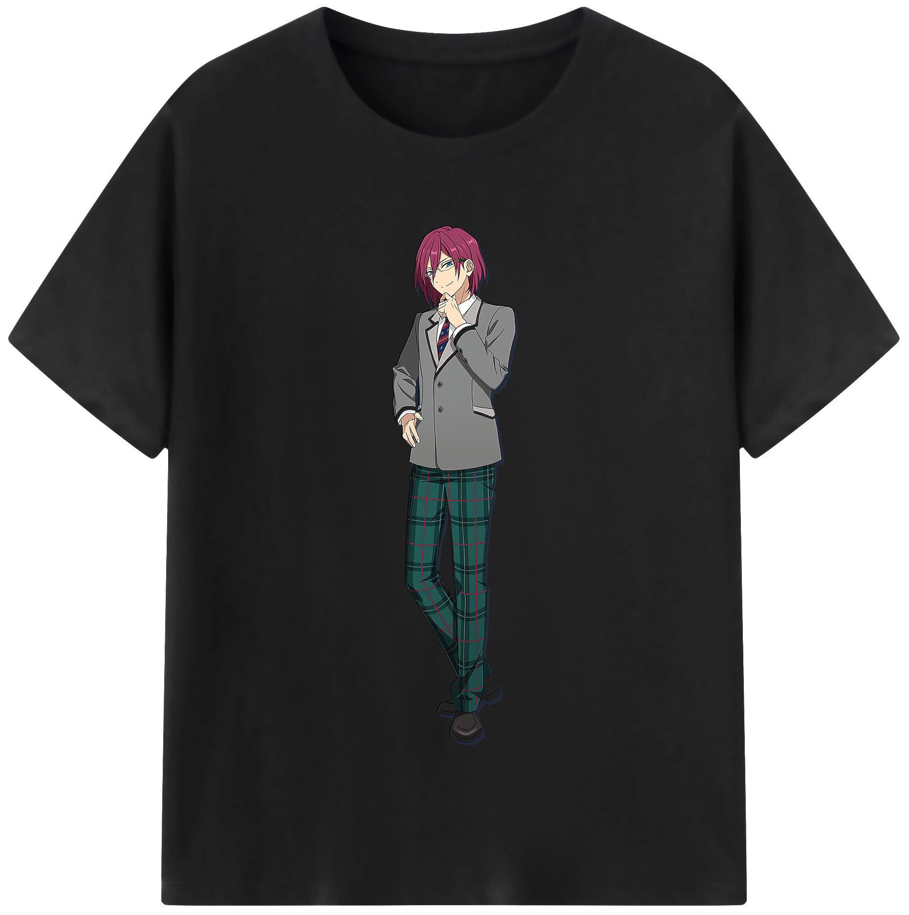 （画像用） あんさんぶるスターズ! Ensemble Stars レディースカジュアルプリントTシャツ（綿100％）
