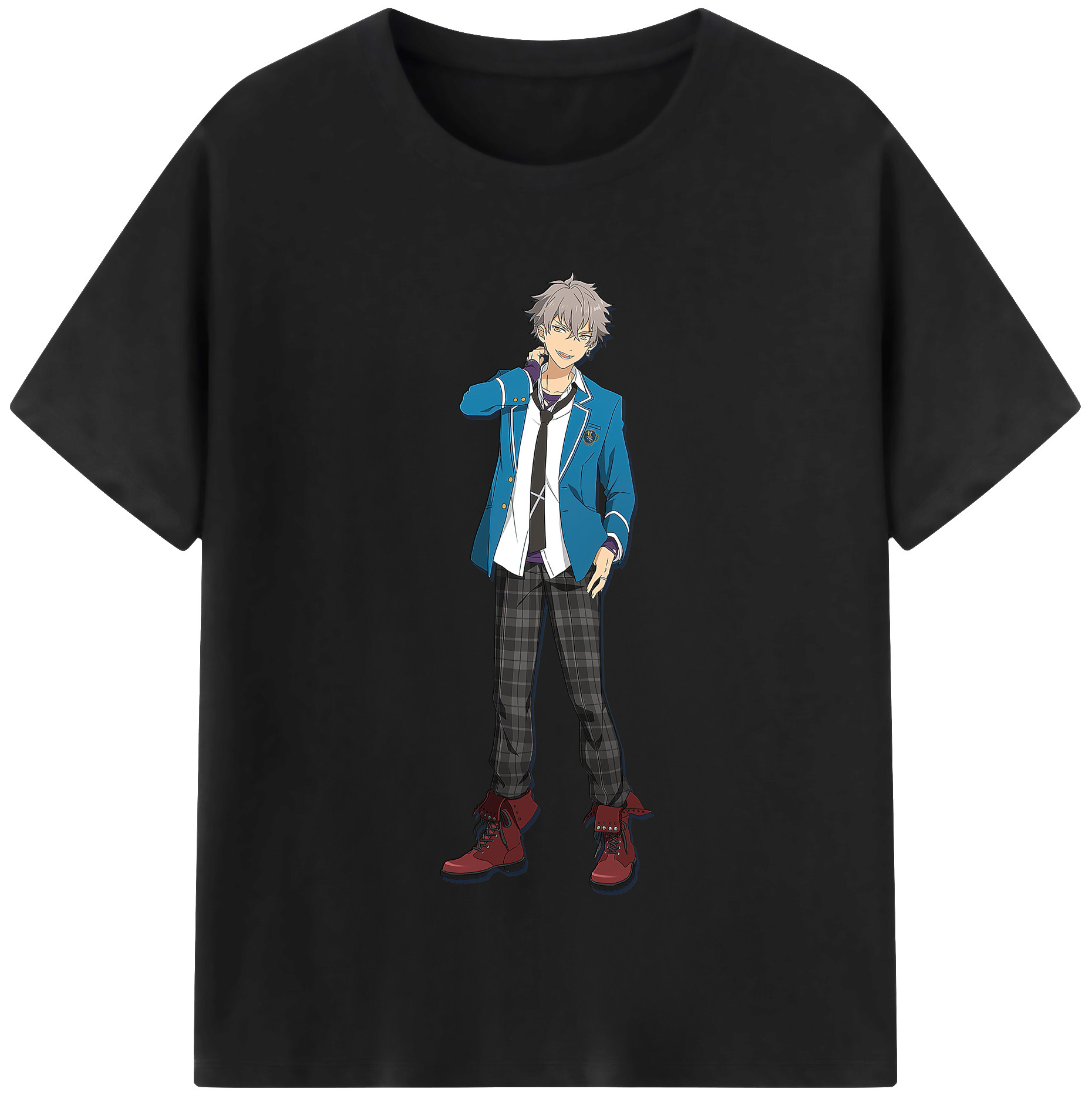 （画像用） あんさんぶるスターズ! Ensemble Stars レディースカジュアルプリントTシャツ（綿100％）