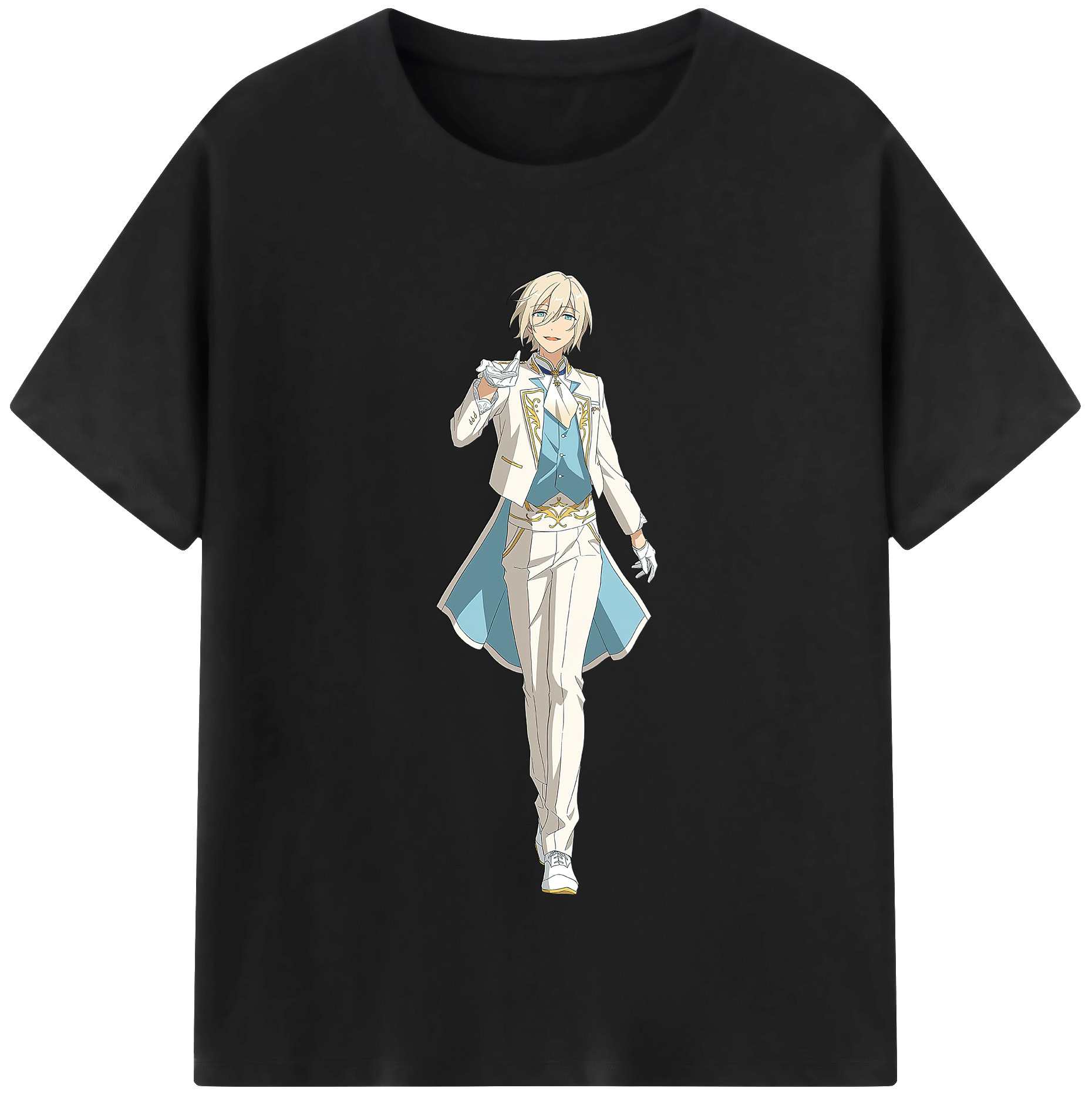 （画像用） あんさんぶるスターズ! Ensemble Stars レディースカジュアルプリントTシャツ（綿100％）