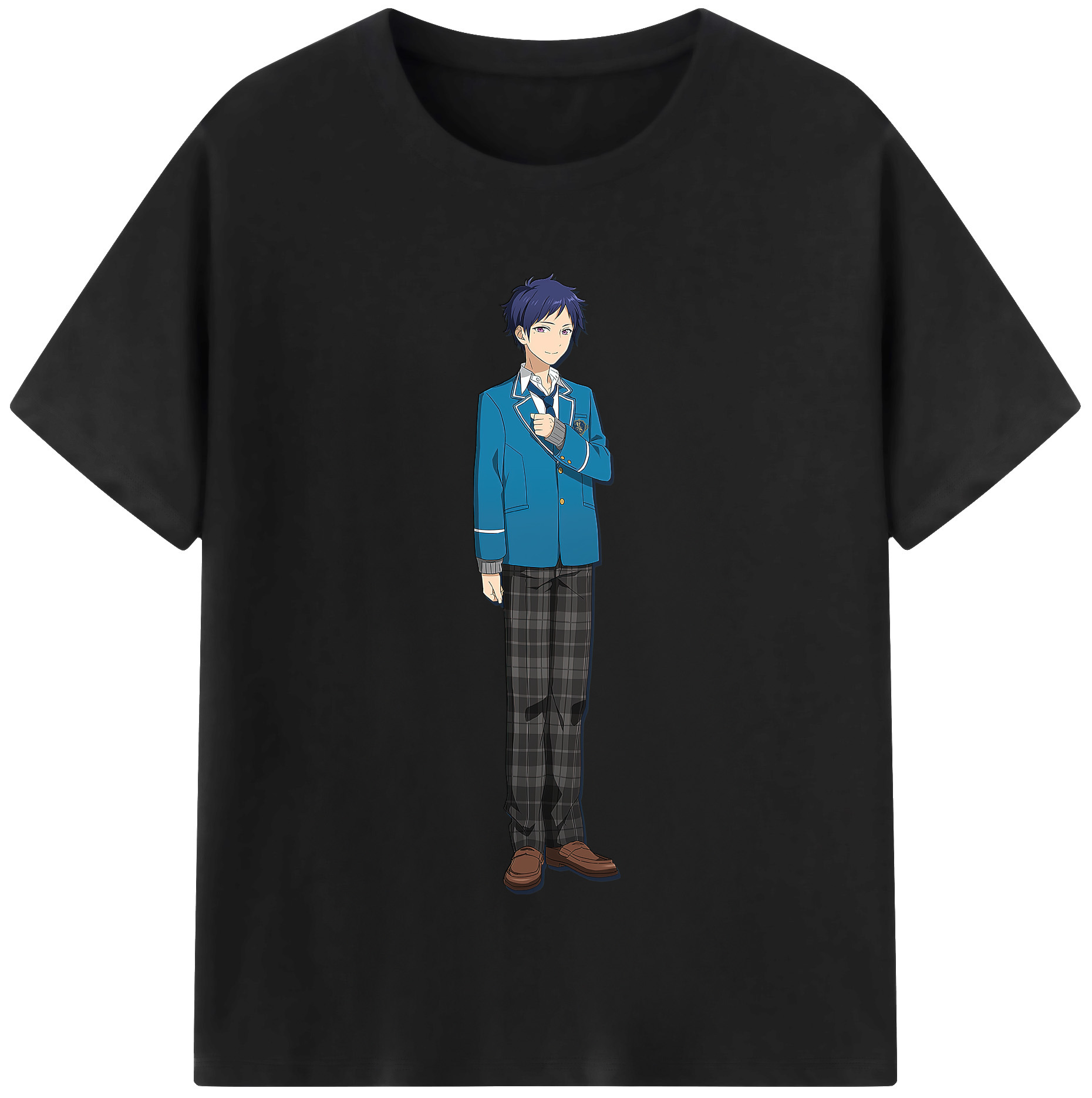 （画像用） あんさんぶるスターズ! Ensemble Stars レディースカジュアルプリントTシャツ（綿100％）