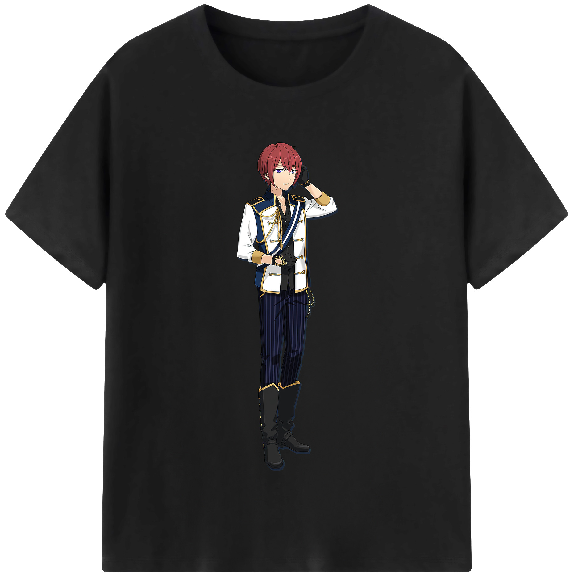 （画像用） あんさんぶるスターズ! Ensemble Stars レディースカジュアルプリントTシャツ（綿100％）