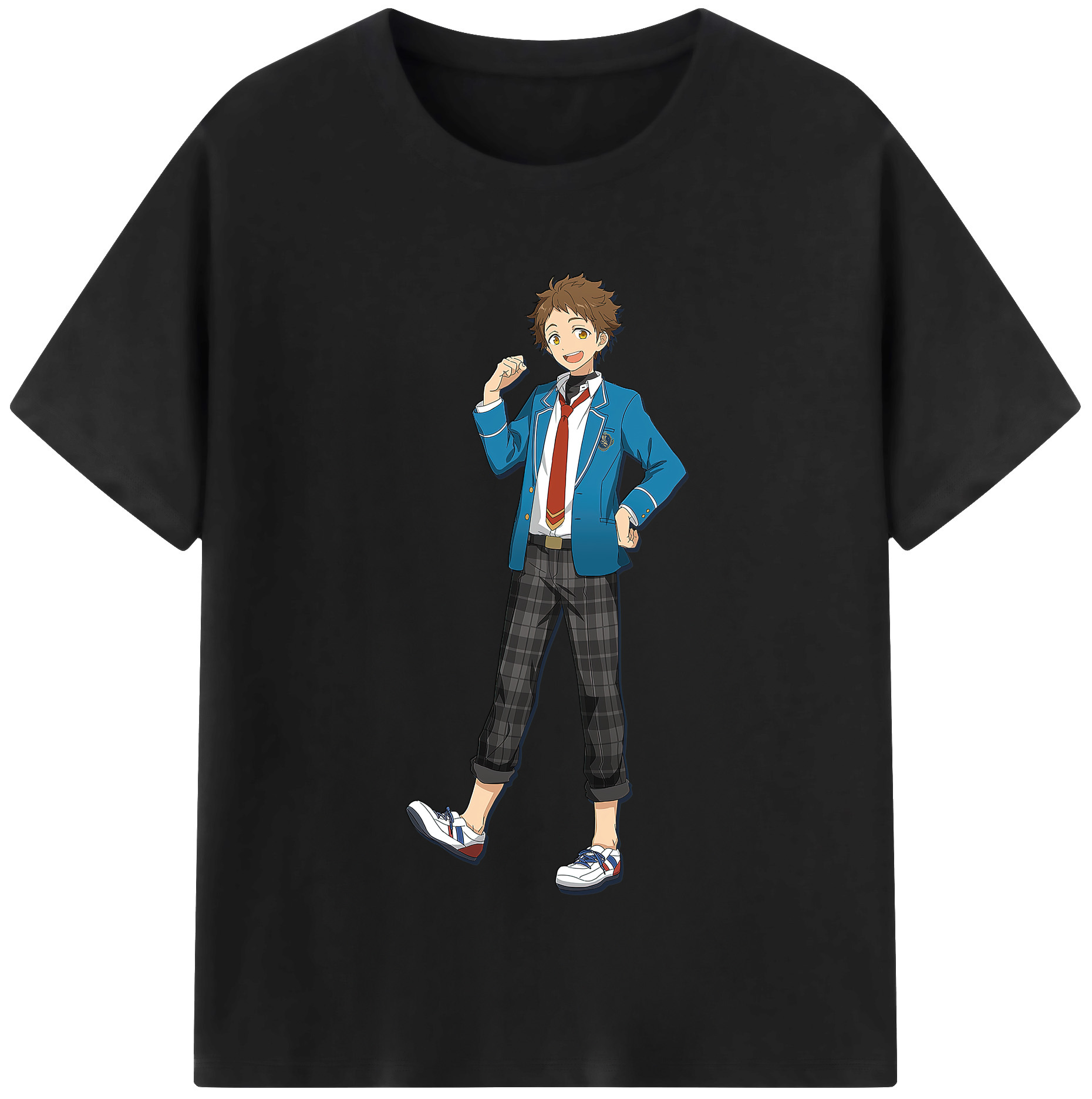 （画像用） あんさんぶるスターズ! Ensemble Stars レディースカジュアルプリントTシャツ（綿100％）