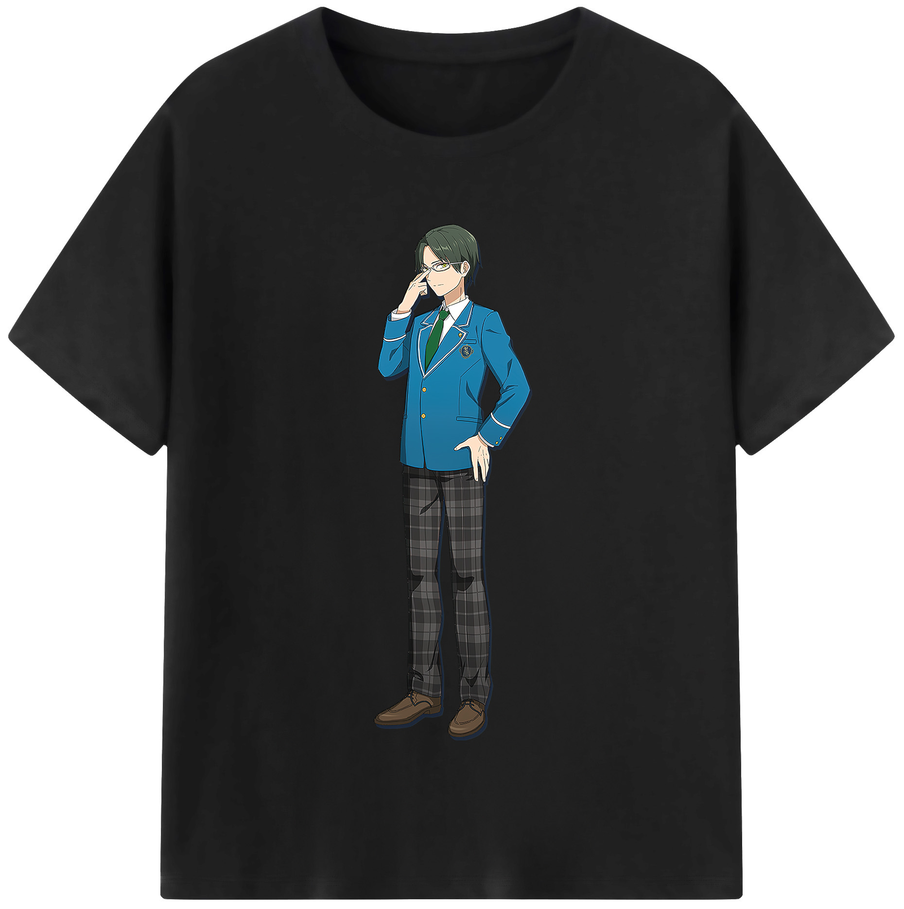 （画像用） あんさんぶるスターズ! Ensemble Stars レディースカジュアルプリントTシャツ（綿100％）