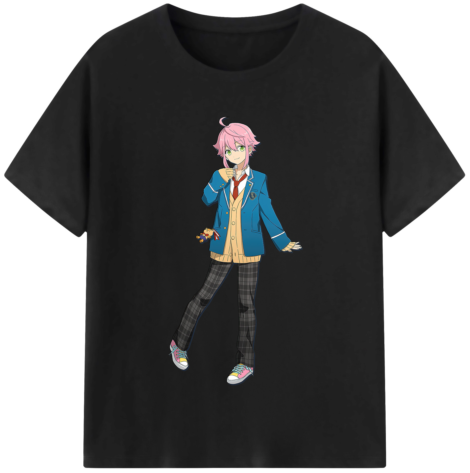 （画像用） あんさんぶるスターズ! Ensemble Stars レディースカジュアルプリントTシャツ（綿100％）