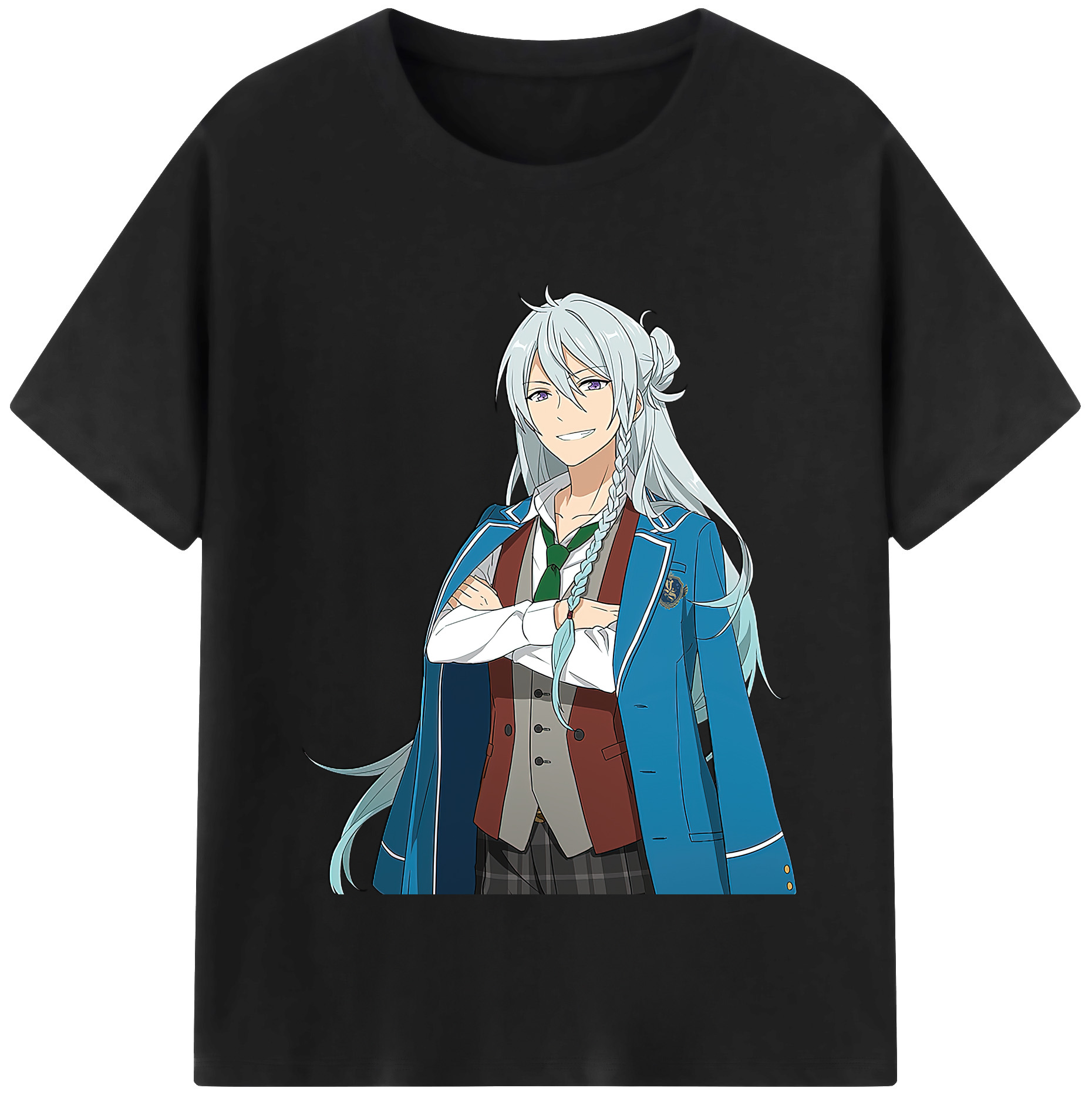 （画像用） あんさんぶるスターズ! Ensemble Stars レディースカジュアルプリントTシャツ（綿100％）