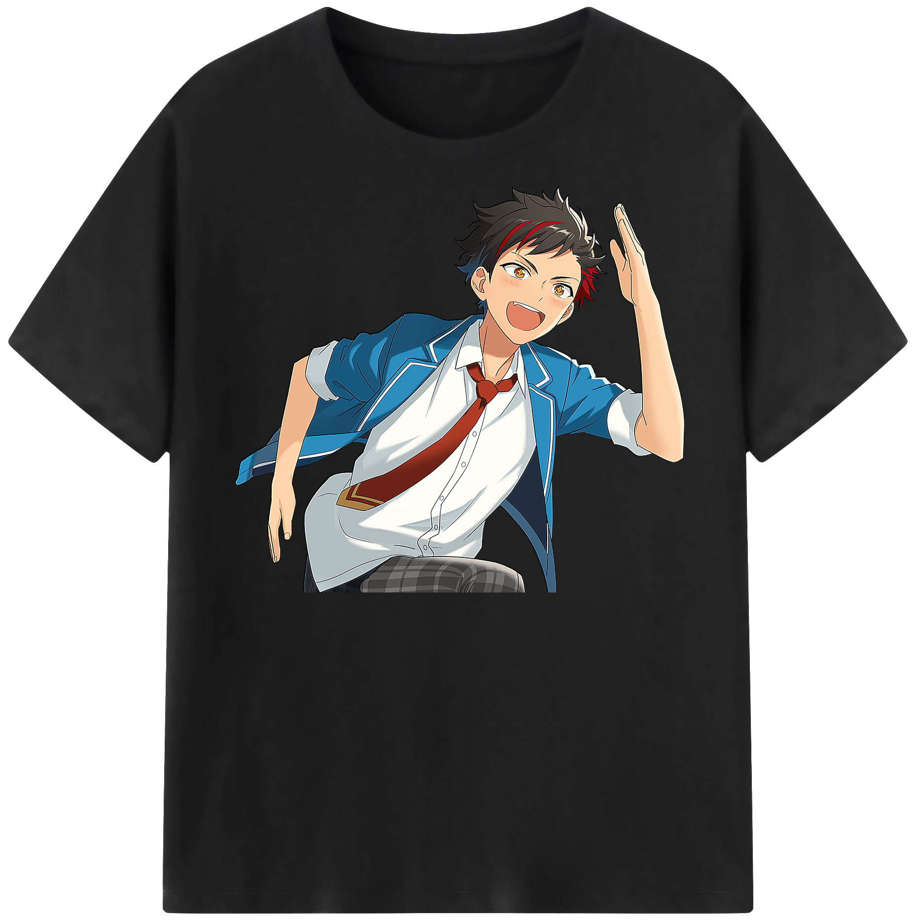 （画像用） あんさんぶるスターズ! Ensemble Stars レディースカジュアルプリントTシャツ（綿100％）