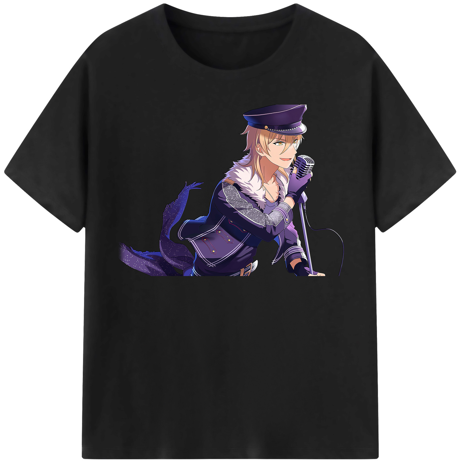 （画像用） あんさんぶるスターズ! Ensemble Stars レディースカジュアルプリントTシャツ（綿100％）