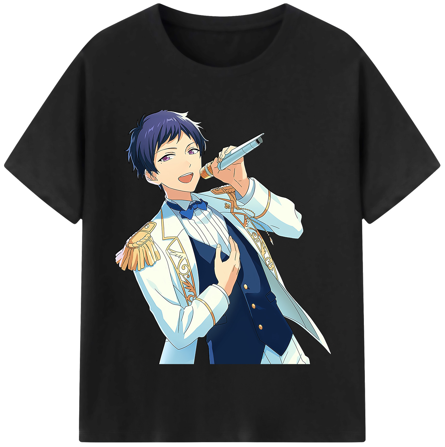 （画像用） あんさんぶるスターズ! Ensemble Stars レディースカジュアルプリントTシャツ（綿100％）