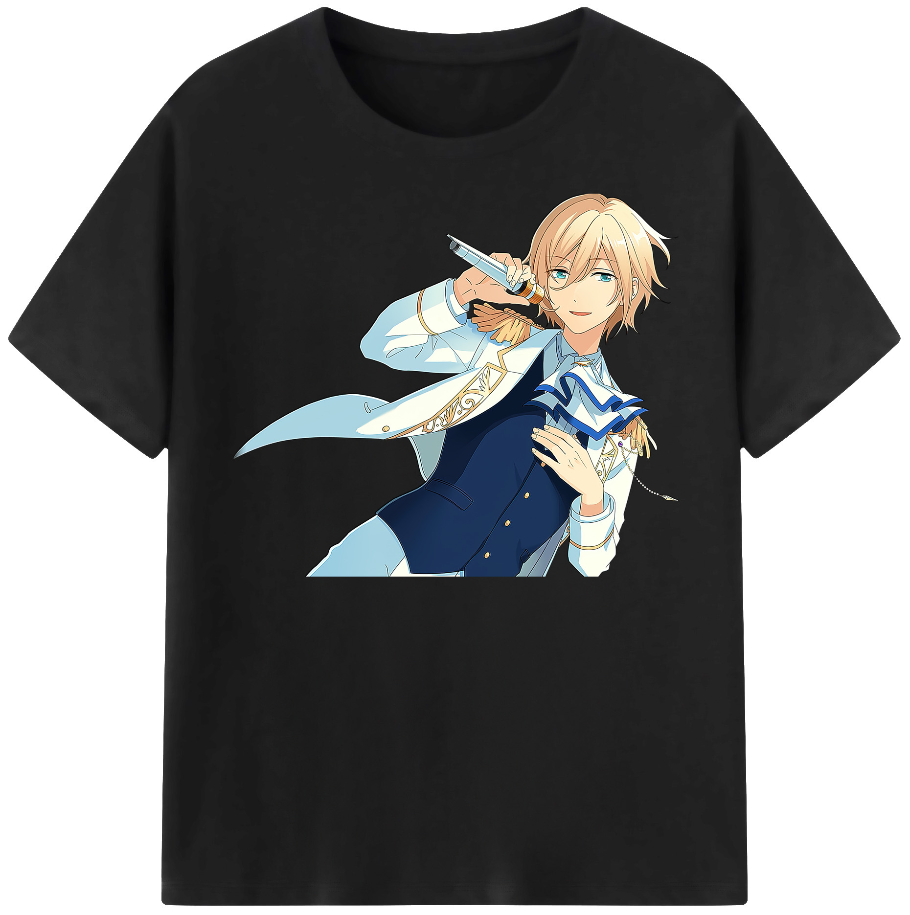 （画像用） あんさんぶるスターズ! Ensemble Stars レディースカジュアルプリントTシャツ（綿100％）