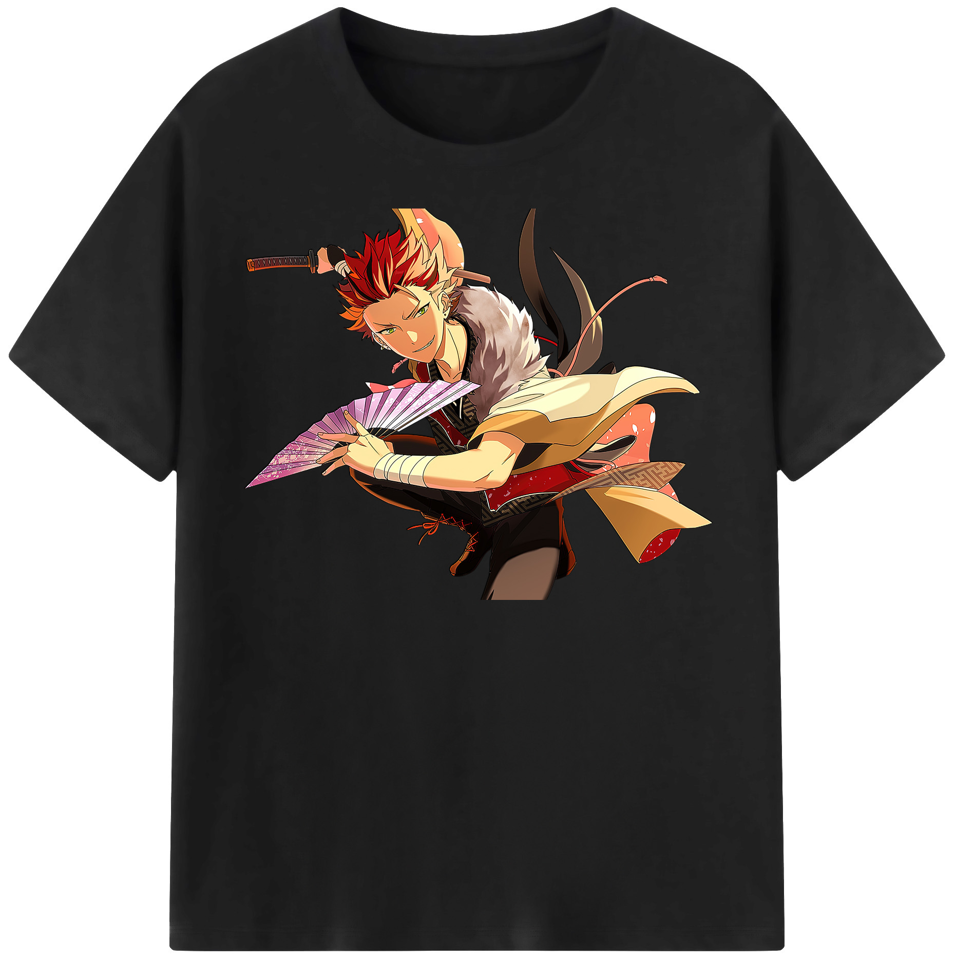 （画像用） あんさんぶるスターズ! Ensemble Stars レディースカジュアルプリントTシャツ（綿100％）