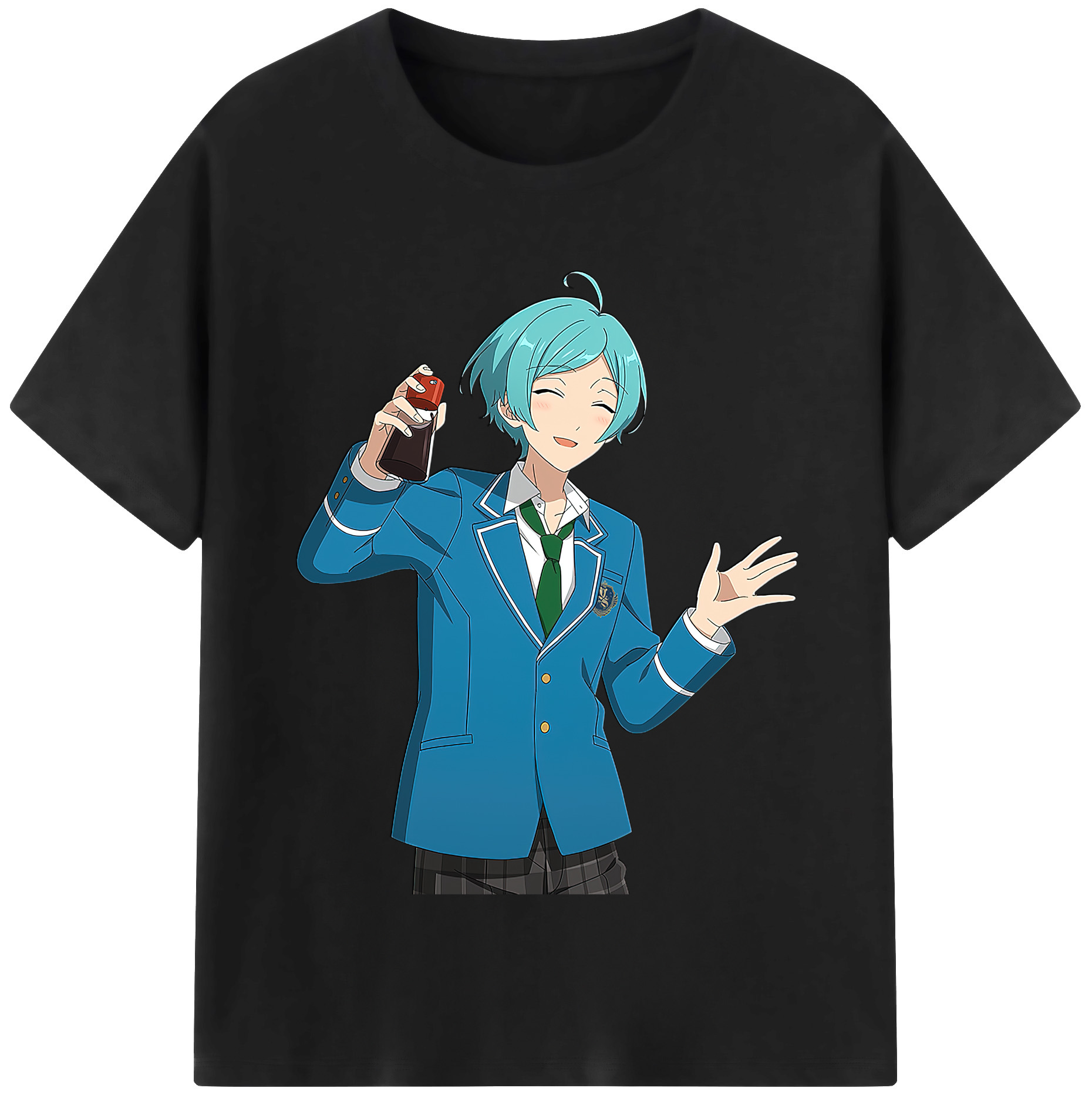 （画像用） あんさんぶるスターズ! Ensemble Stars レディースカジュアルプリントTシャツ（綿100％）