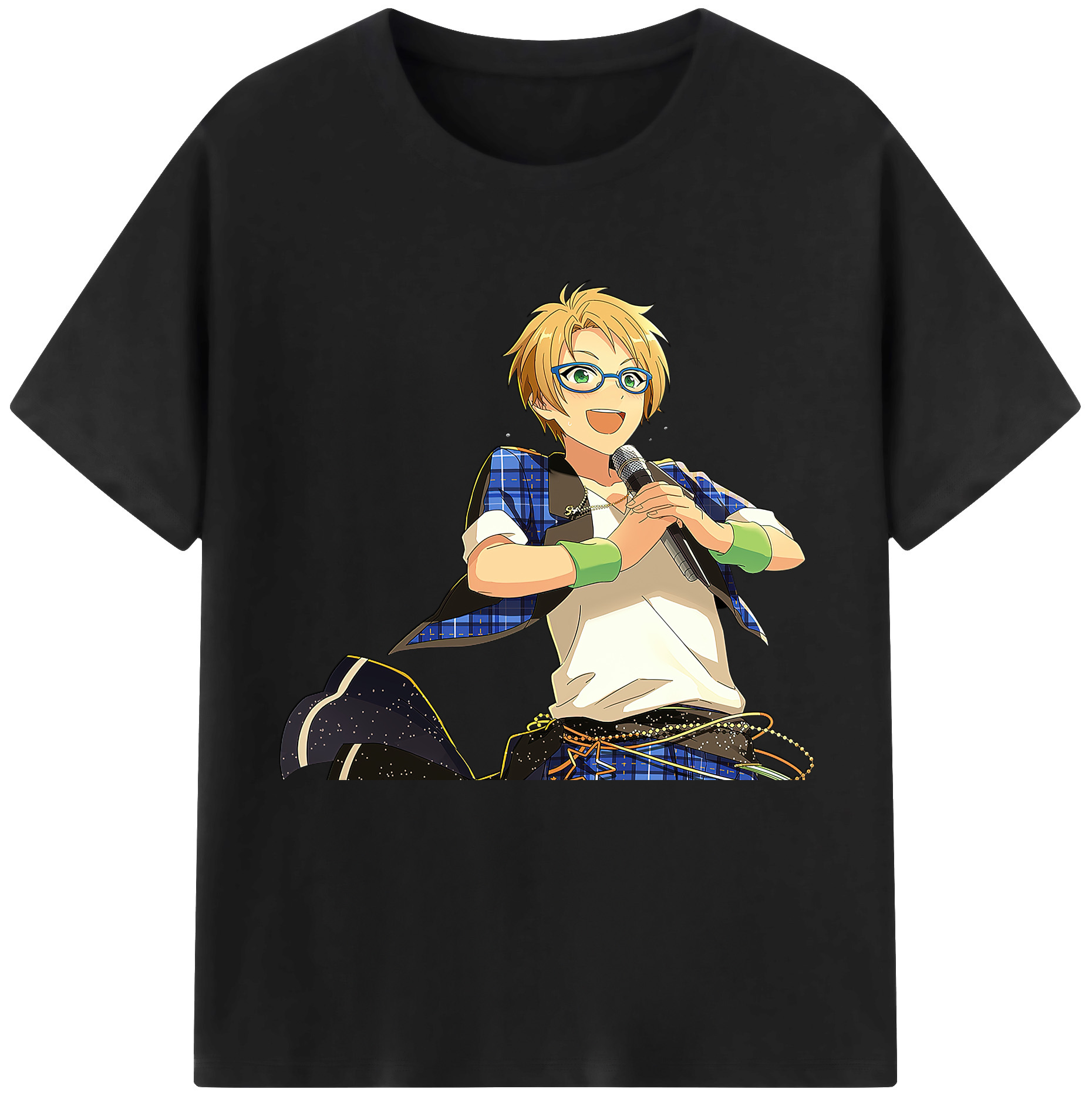 （画像用） あんさんぶるスターズ! Ensemble Stars レディースカジュアルプリントTシャツ（綿100％）