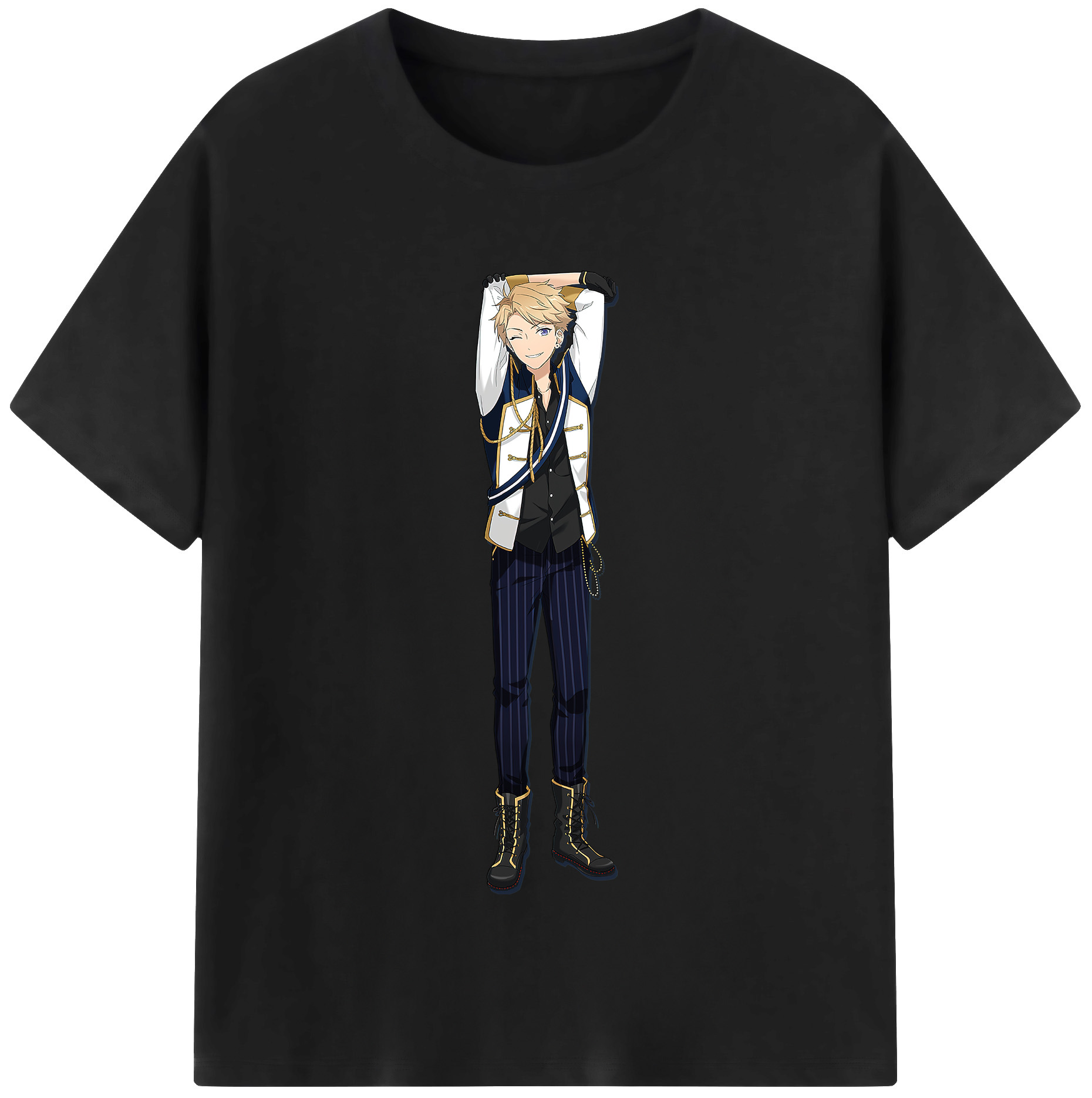 （画像用） あんさんぶるスターズ! Ensemble Stars レディースカジュアルプリントTシャツ（綿100％）