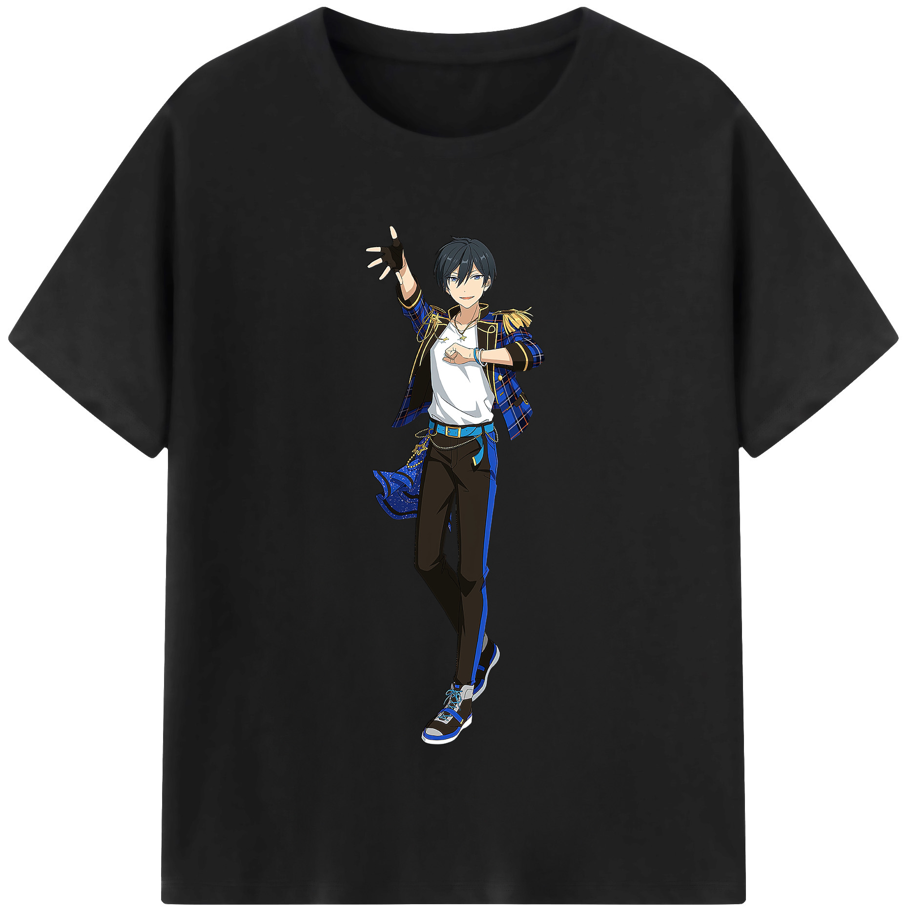 （画像用） あんさんぶるスターズ! Ensemble Stars レディースカジュアルプリントTシャツ（綿100％）