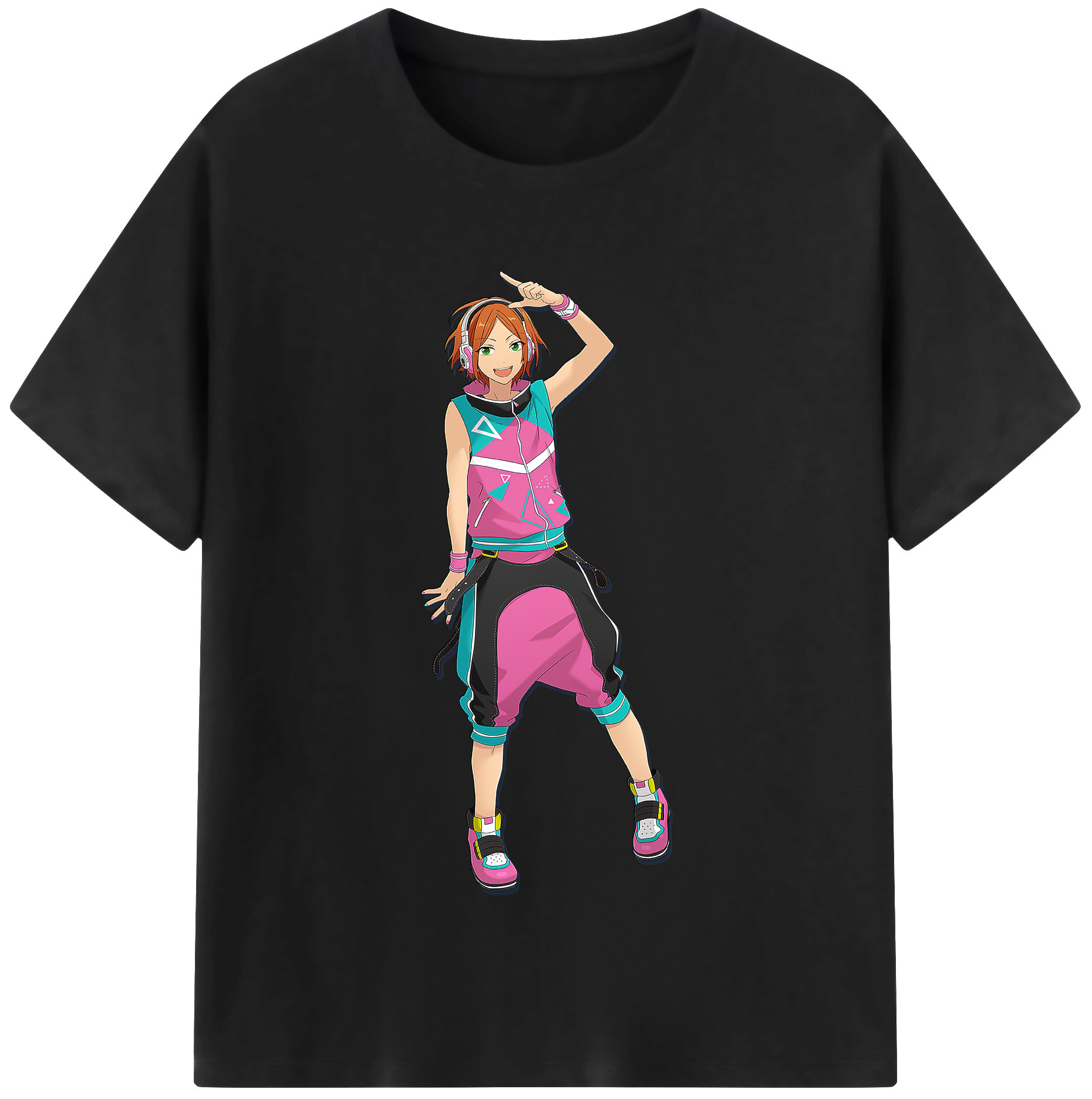 （画像用） あんさんぶるスターズ! Ensemble Stars レディースカジュアルプリントTシャツ（綿100％）