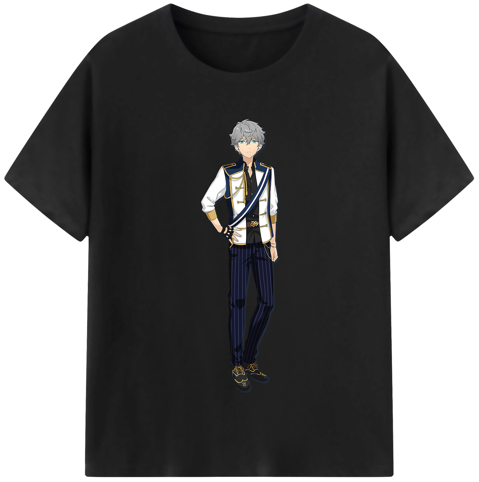 （画像用） あんさんぶるスターズ! Ensemble Stars レディースカジュアルプリントTシャツ（綿100％）
