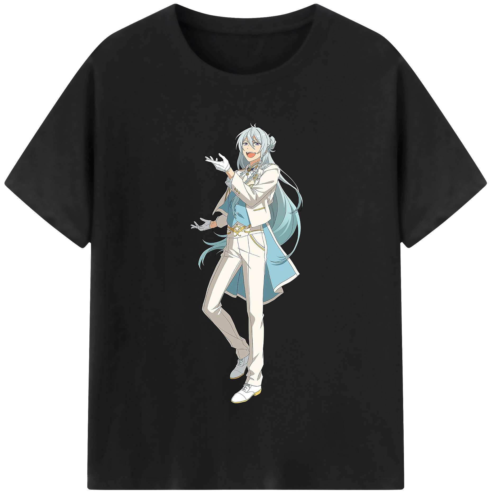 （画像用） あんさんぶるスターズ! Ensemble Stars レディースカジュアルプリントTシャツ（綿100％）