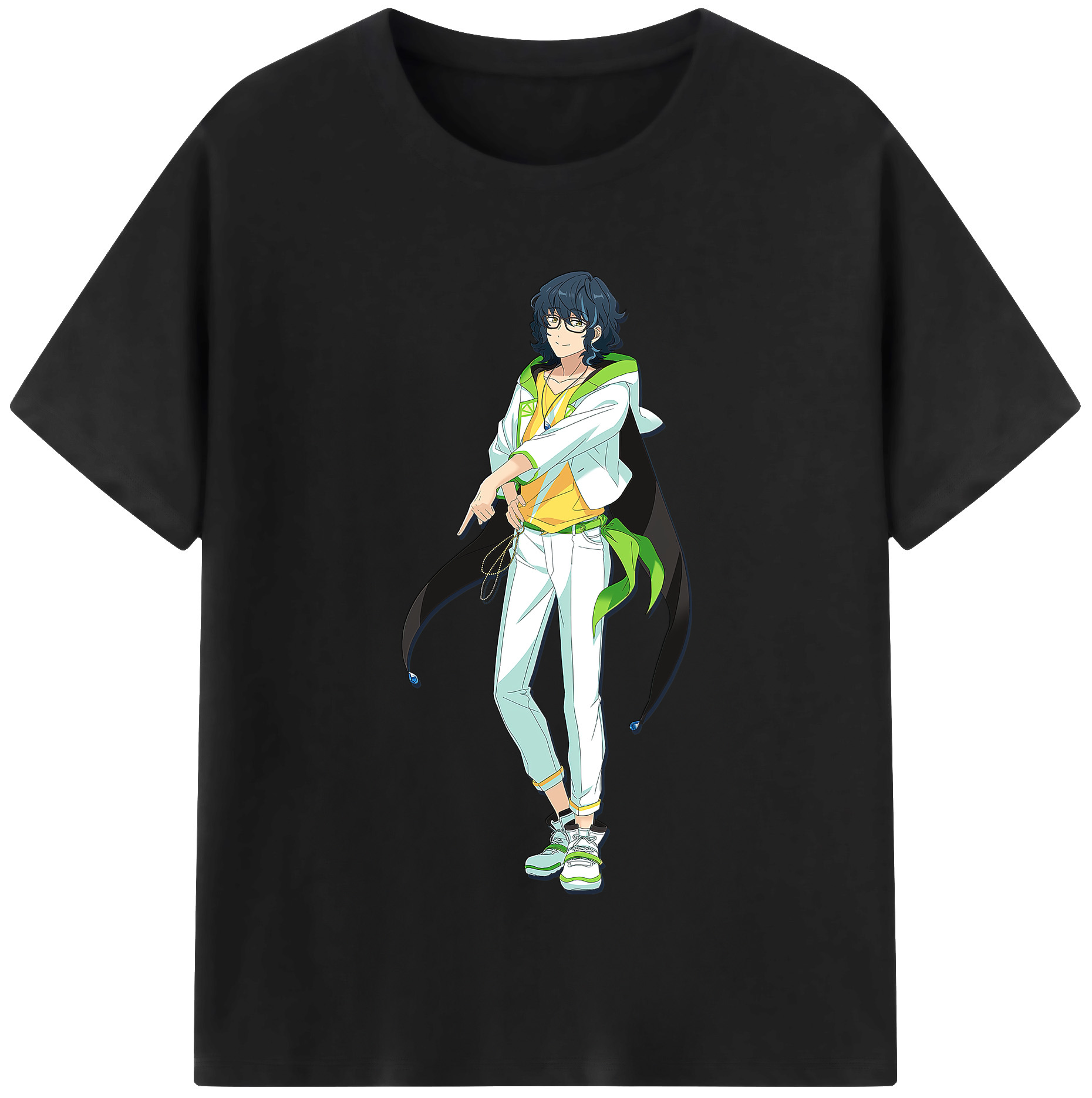 （画像用） あんさんぶるスターズ! Ensemble Stars レディースカジュアルプリントTシャツ（綿100％）