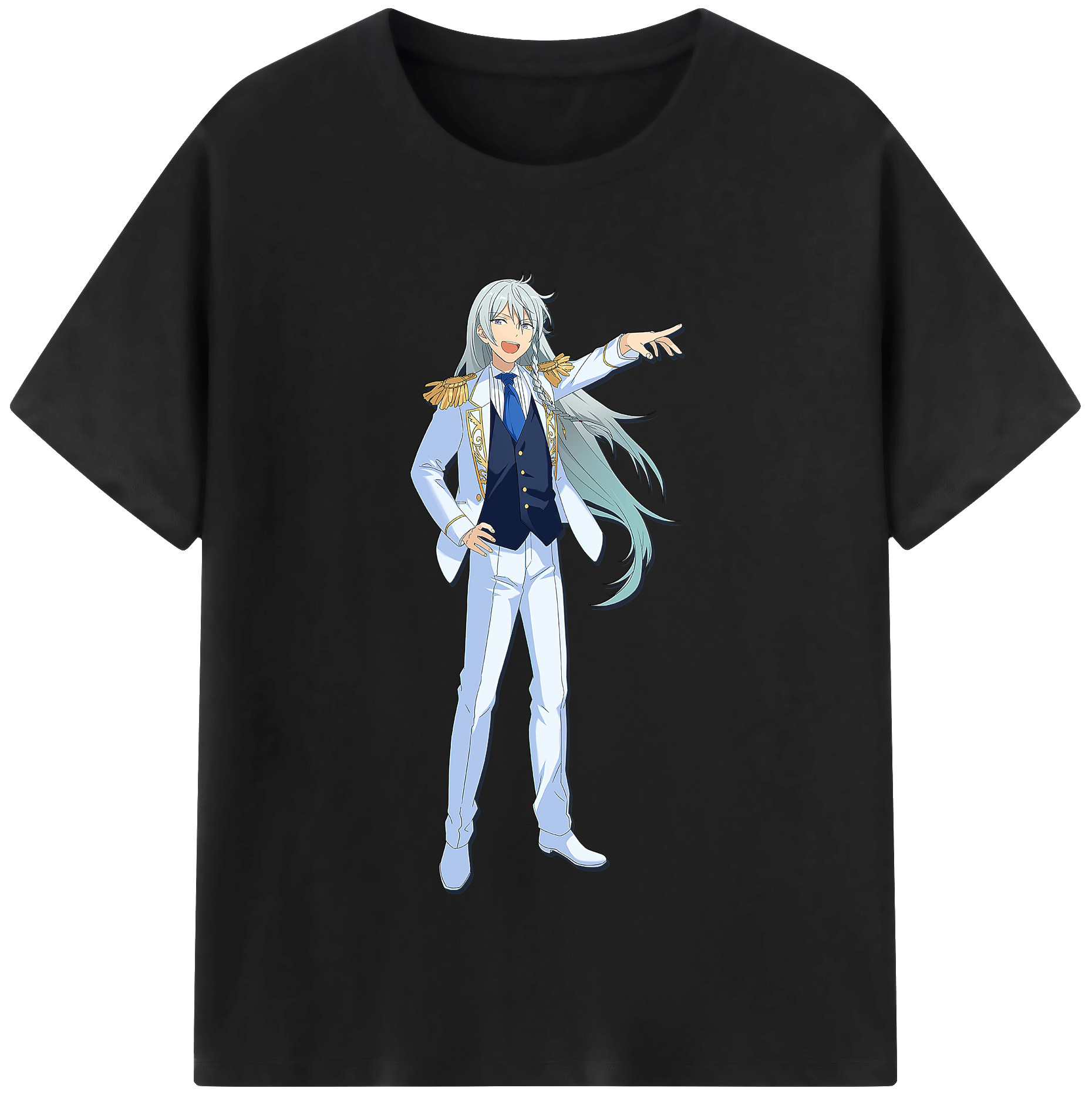 （画像用） あんさんぶるスターズ! Ensemble Stars レディースカジュアルプリントTシャツ（綿100％）