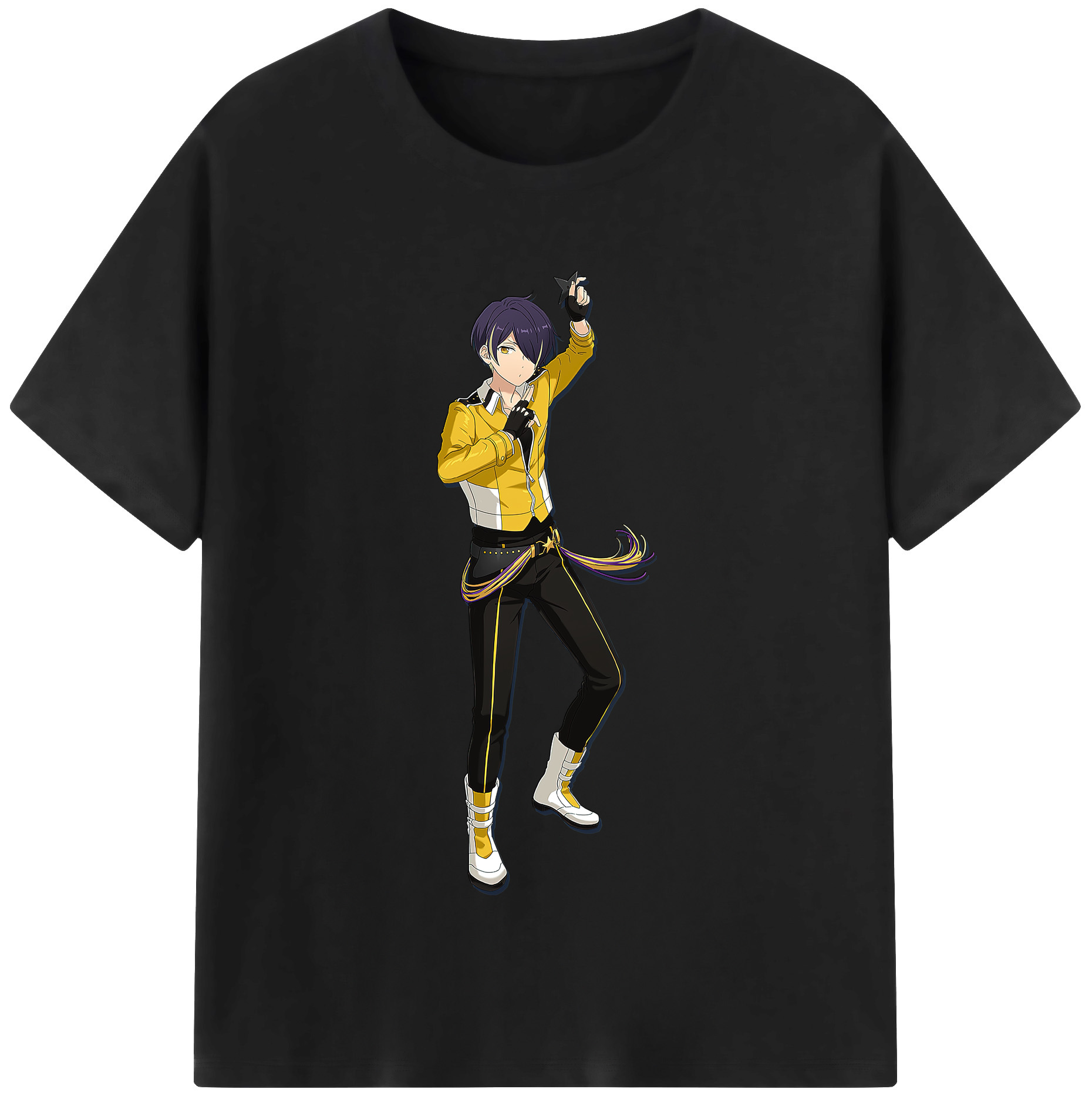 （画像用） あんさんぶるスターズ! Ensemble Stars レディースカジュアルプリントTシャツ（綿100％）