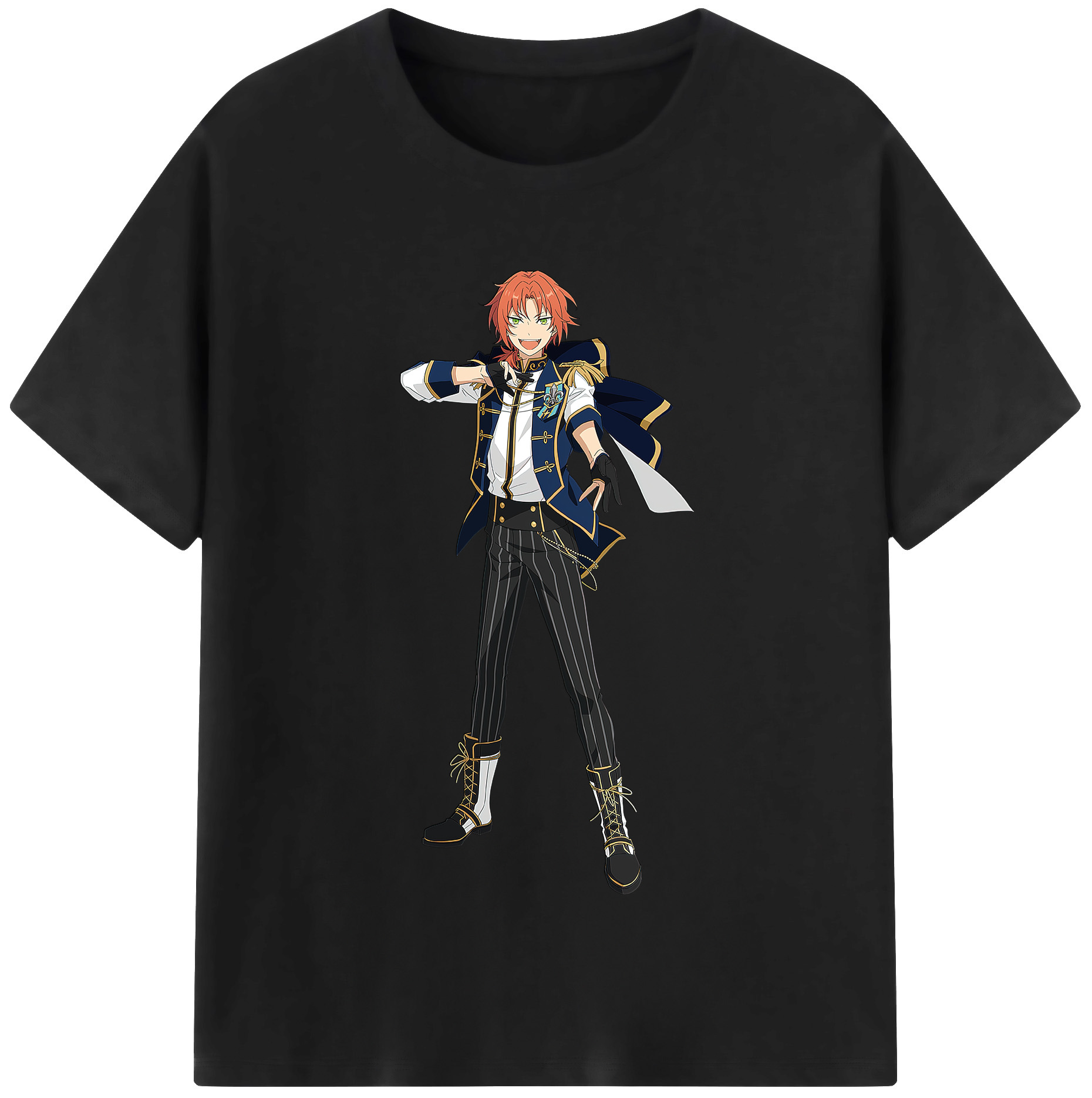 （画像用） あんさんぶるスターズ! Ensemble Stars レディースカジュアルプリントTシャツ（綿100％）