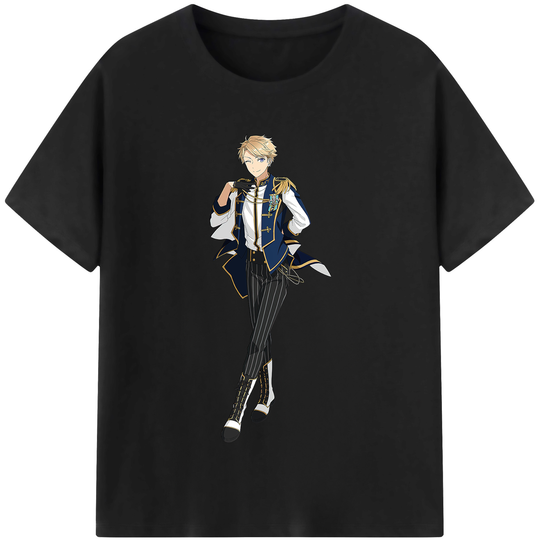 （画像用） あんさんぶるスターズ! Ensemble Stars レディースカジュアルプリントTシャツ（綿100％）